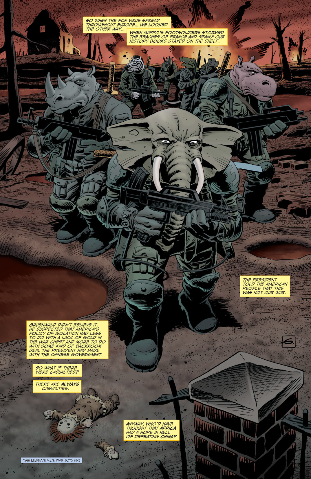 Read online Elephantmen comic -  Issue #25 - 8