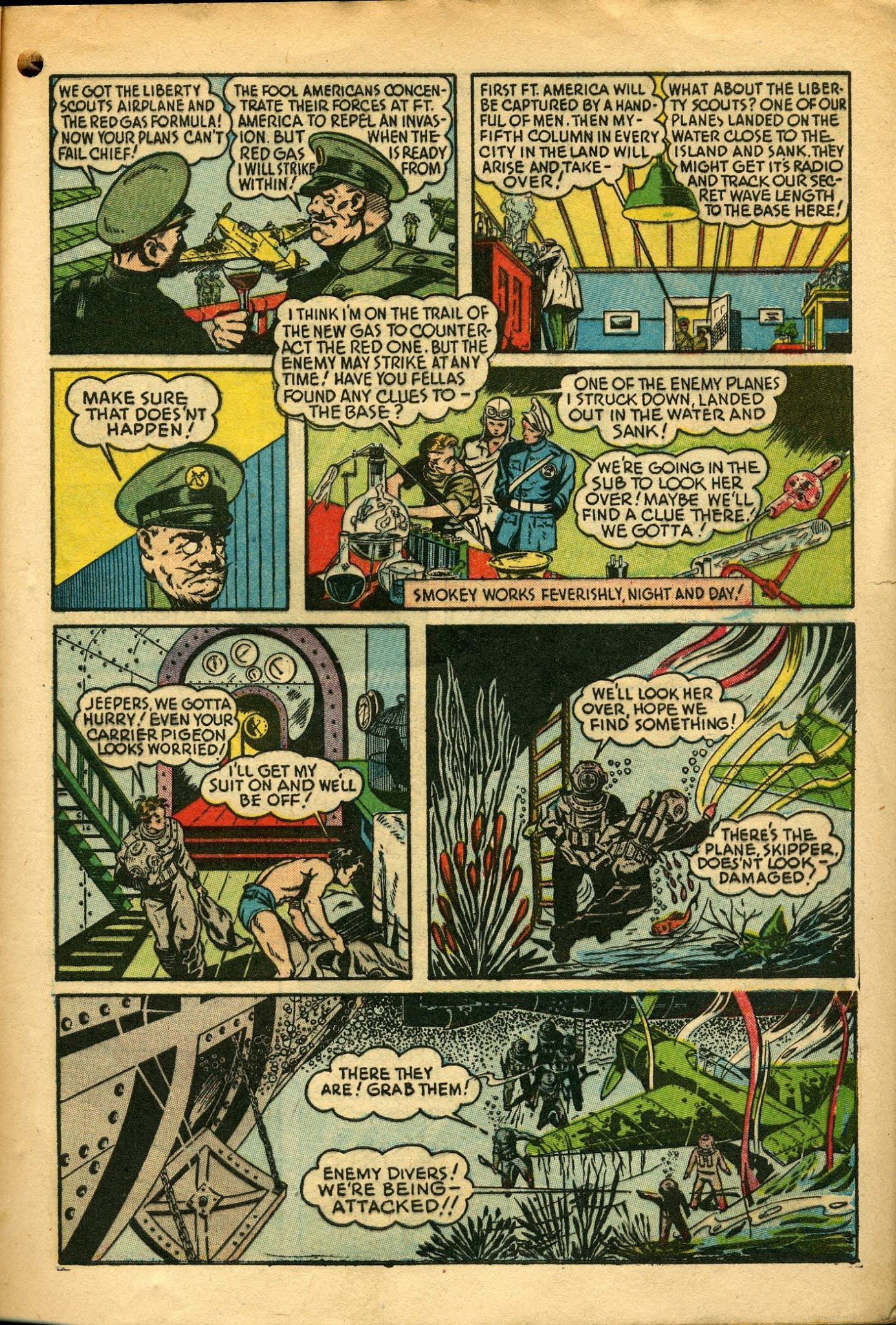 Read online Liberty Scouts Comics comic -  Issue #3 - 9