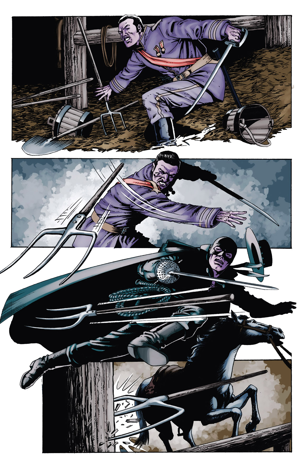 Read online Zorro Rides Again comic -  Issue #5 - 20