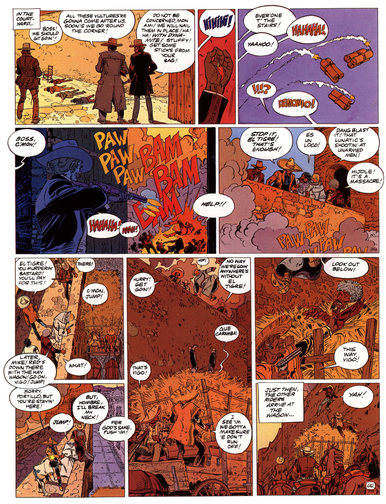 Read online Epic Graphic Novel: Blueberry comic -  Issue #5 - 40