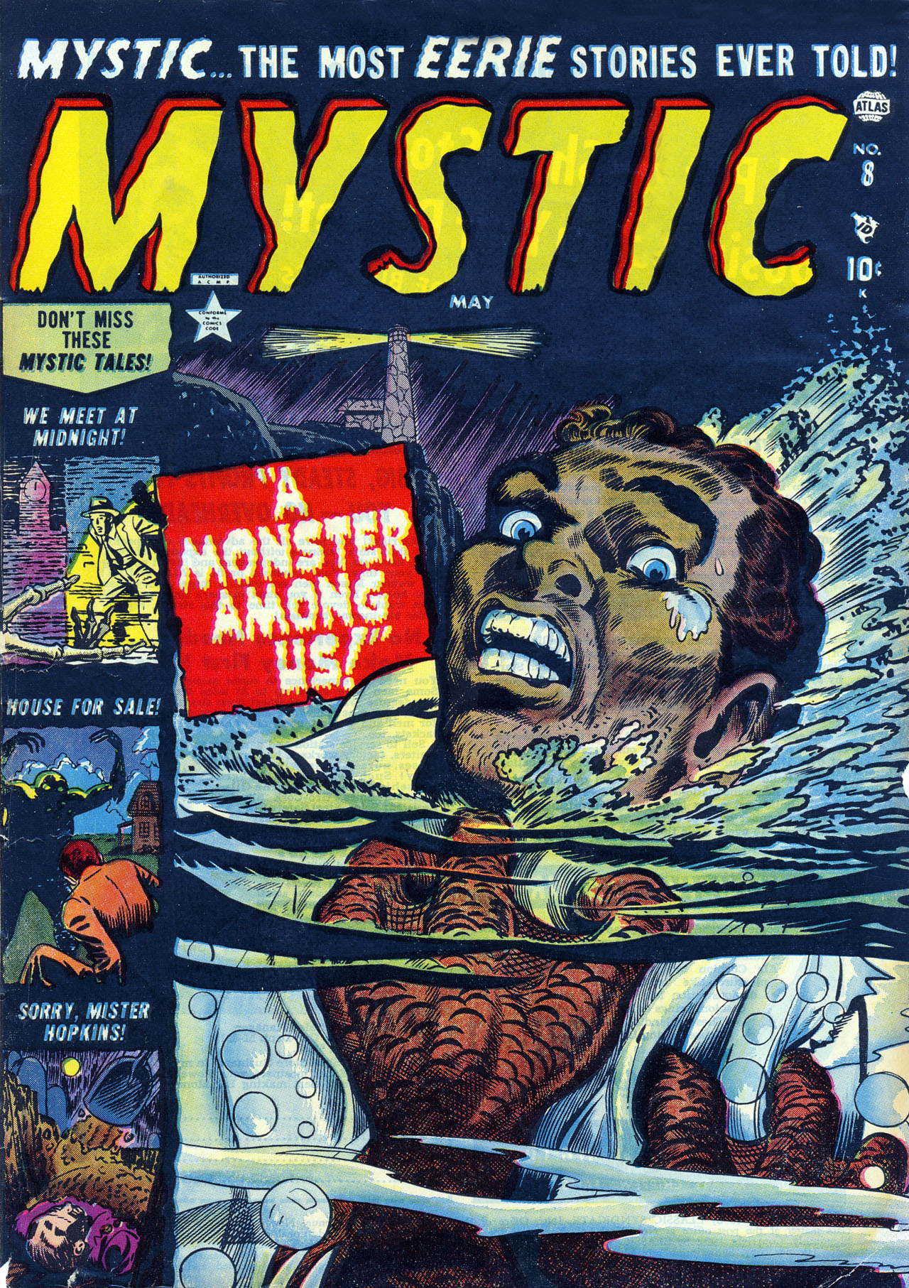 Read online Mystic (1951) comic -  Issue #8 - 1
