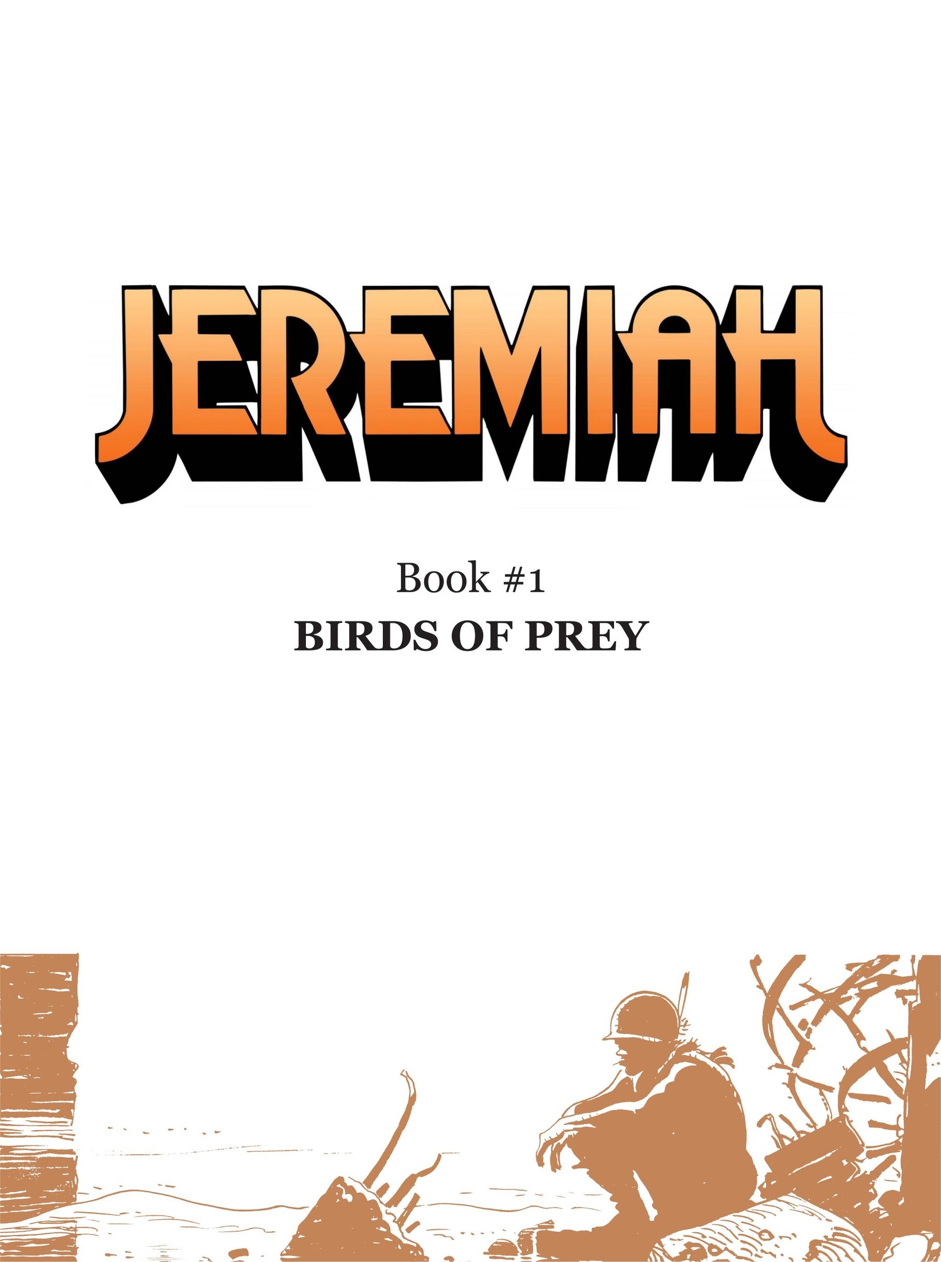 Read online Jeremiah comic -  Issue #1 - 3