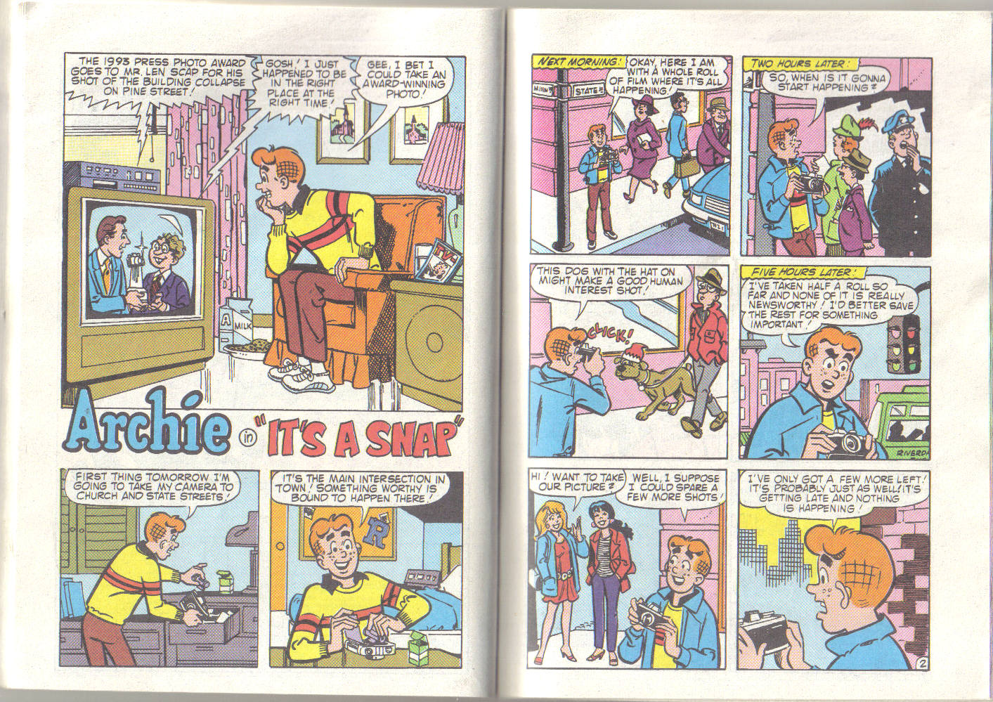 Read online Archie Digest Magazine comic -  Issue #125 - 34