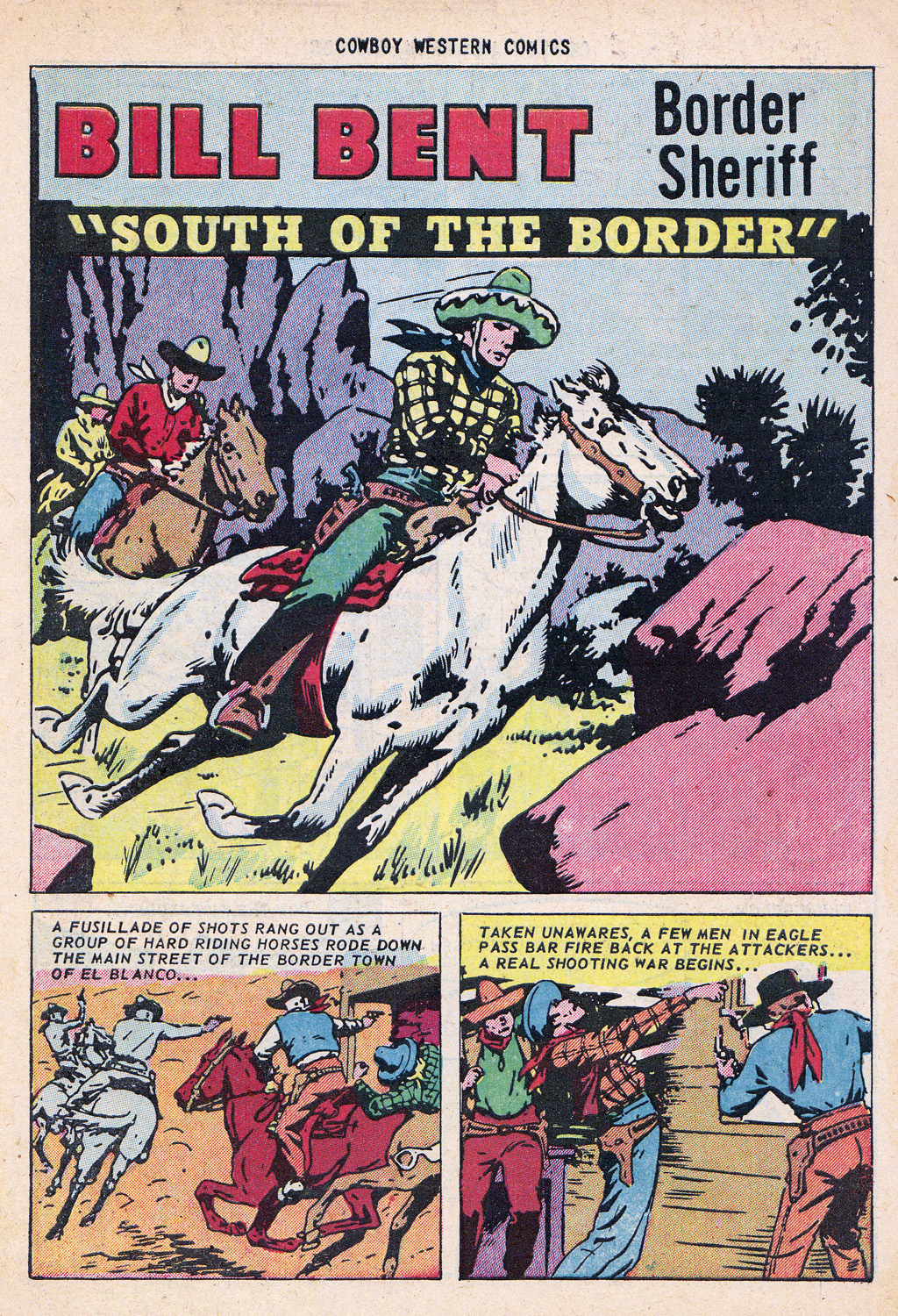 Read online Cowboy Western Comics (1948) comic -  Issue #38 - 3