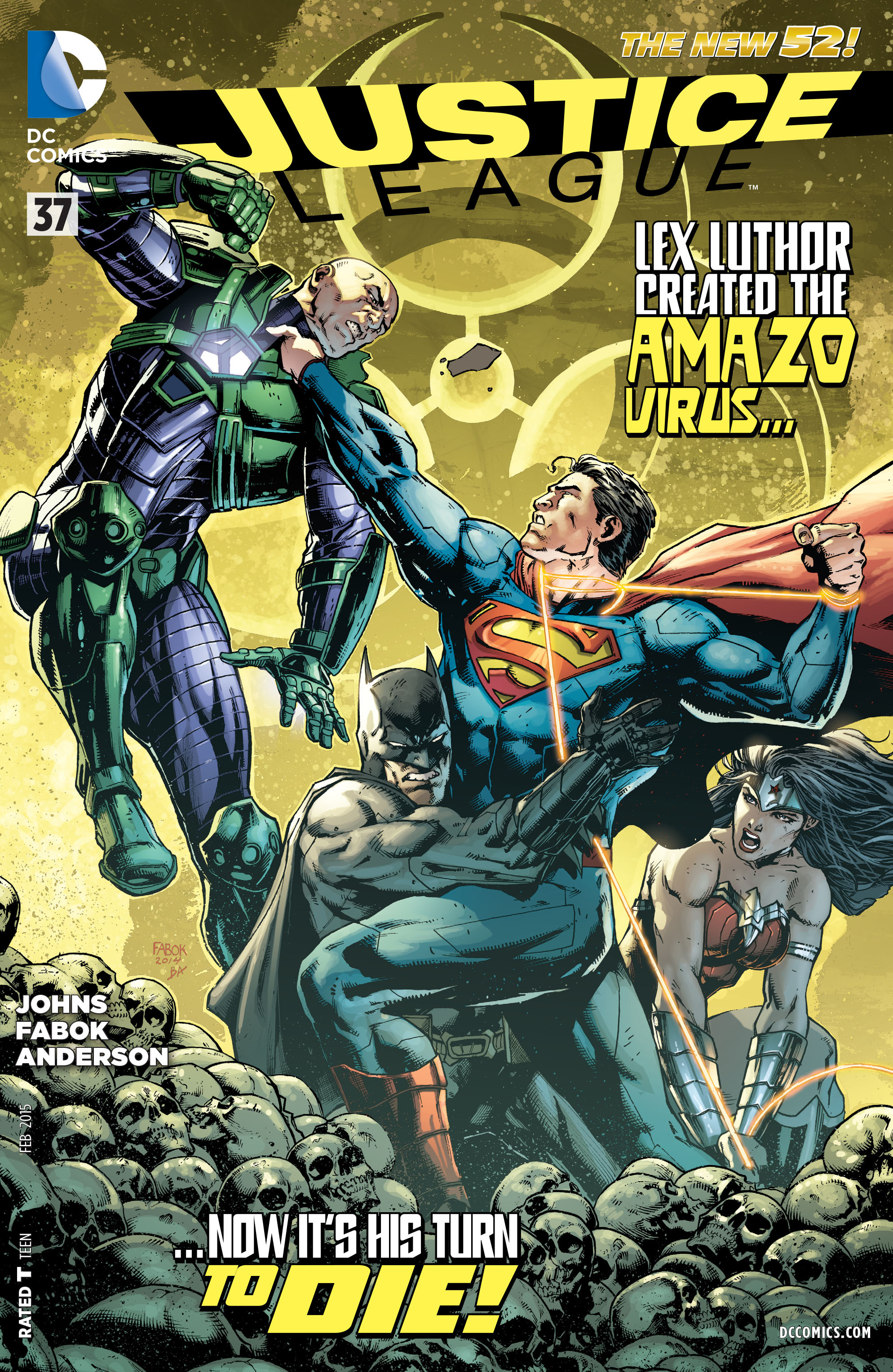 Read online Justice League (2011) comic -  Issue #37 - 1