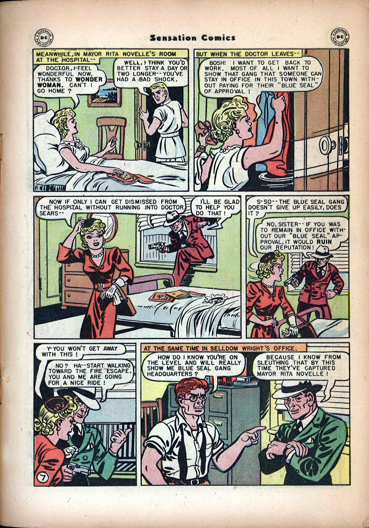 Read online Sensation (Mystery) Comics comic -  Issue #72 - 9