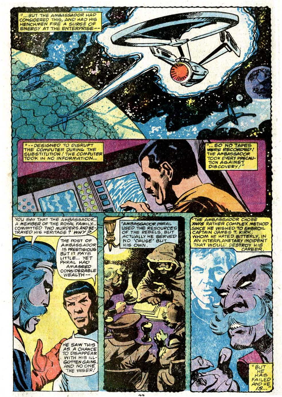 Read online Star Trek (1980) comic -  Issue #6 - 24