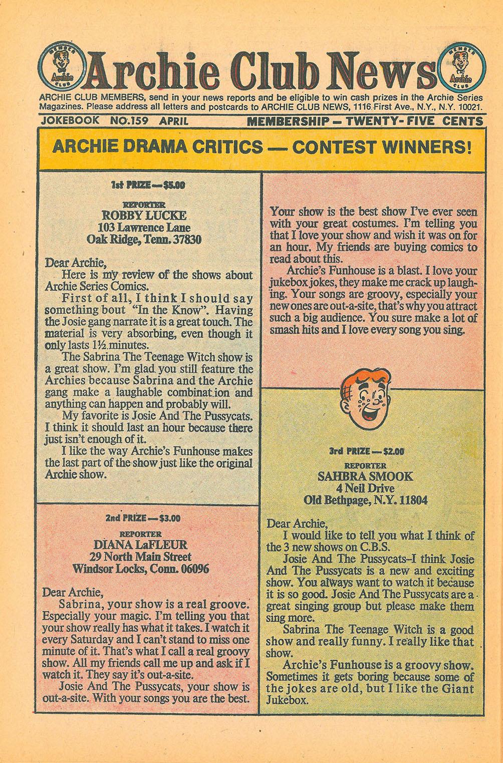 Read online Archie's Joke Book Magazine comic -  Issue #159 - 26