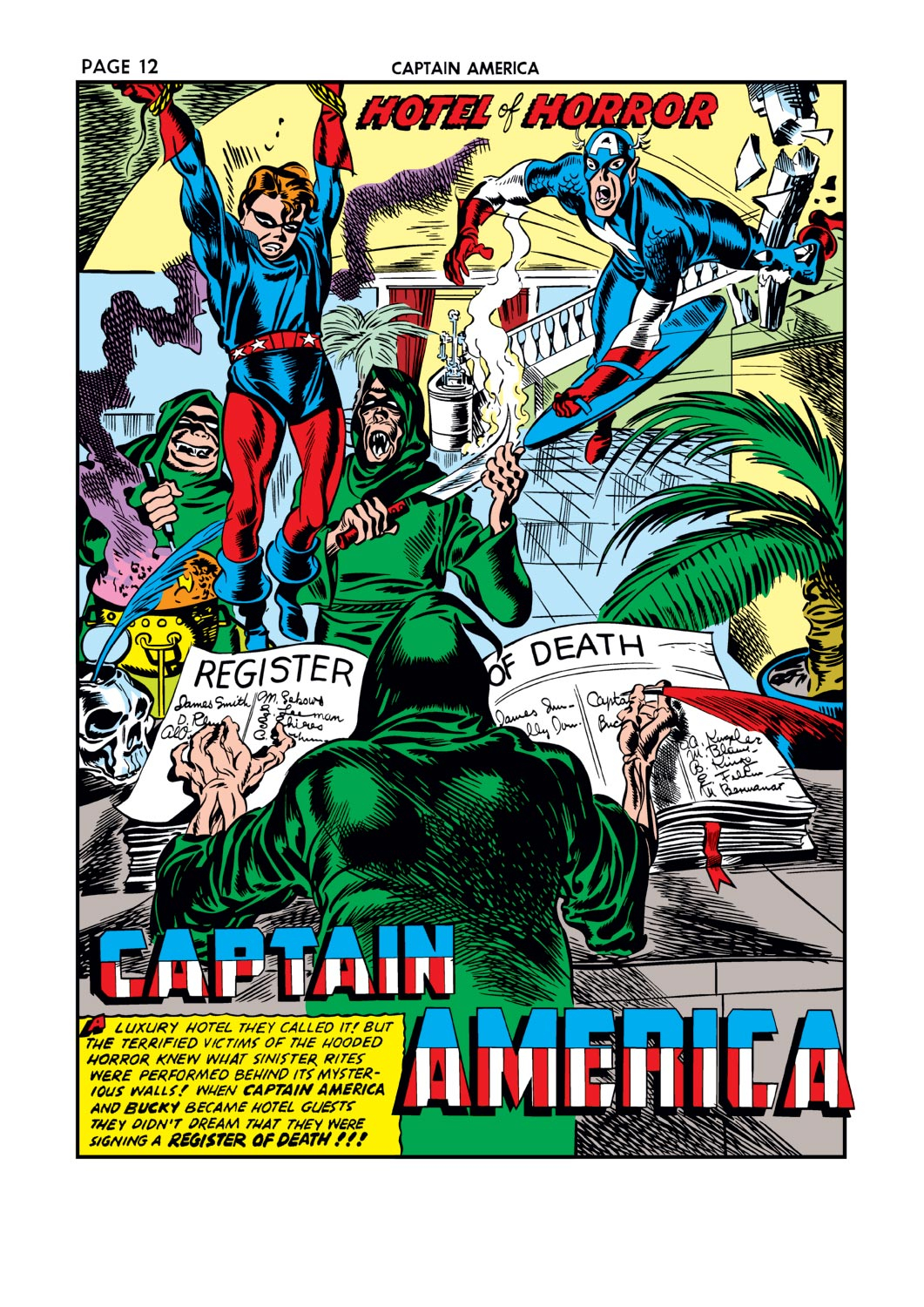 Read online Captain America Comics comic -  Issue #10 - 13