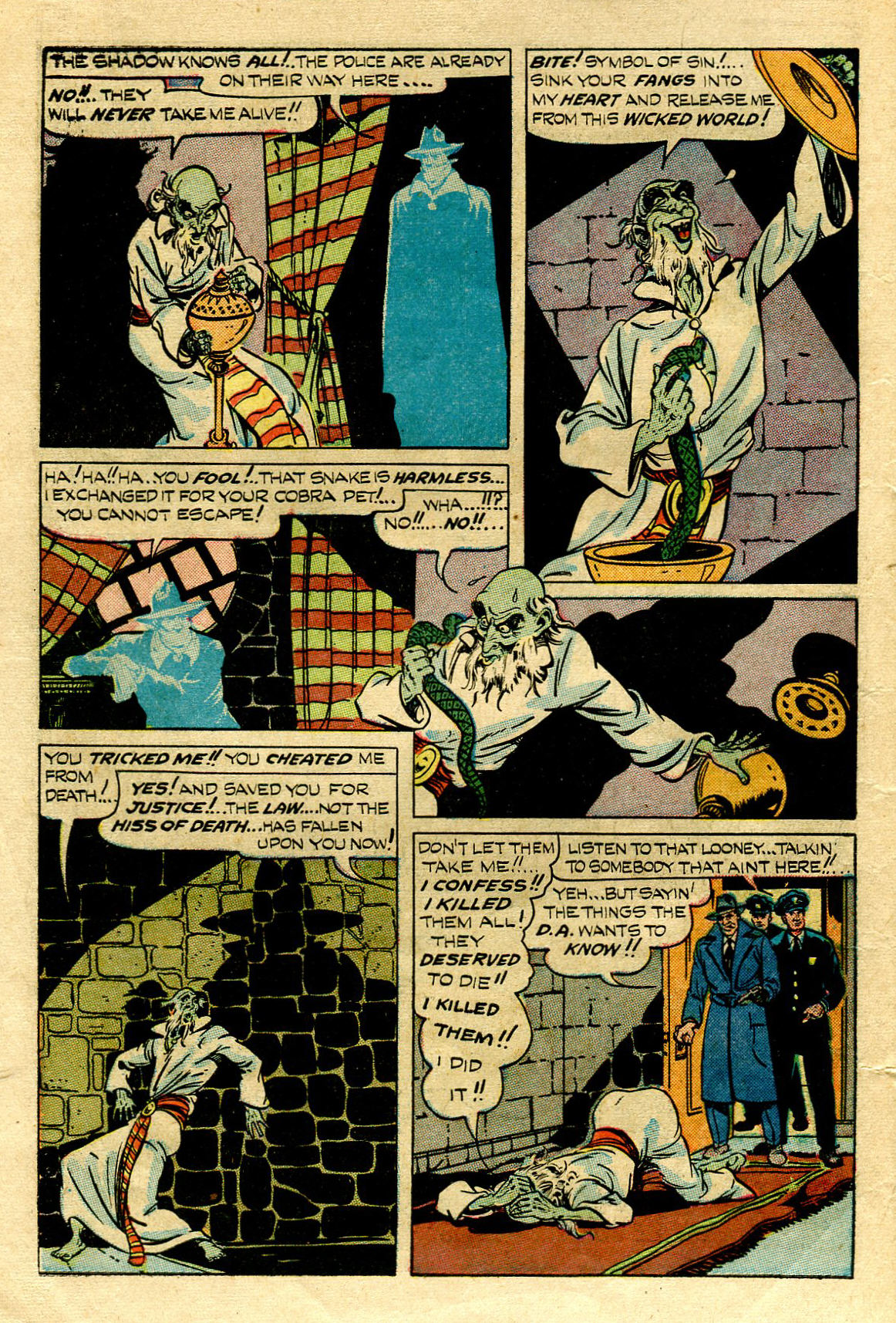 Read online Shadow Comics comic -  Issue #83 - 14