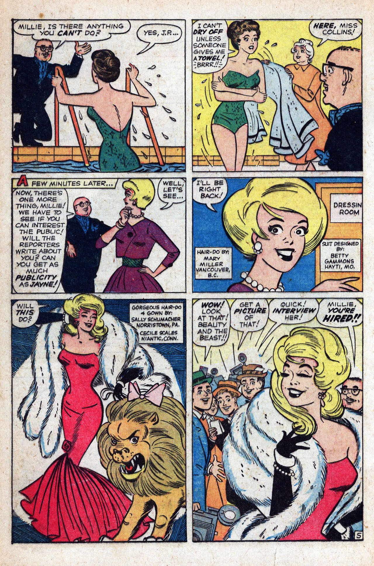 Read online Millie the Model comic -  Issue # Annual 1 - 46