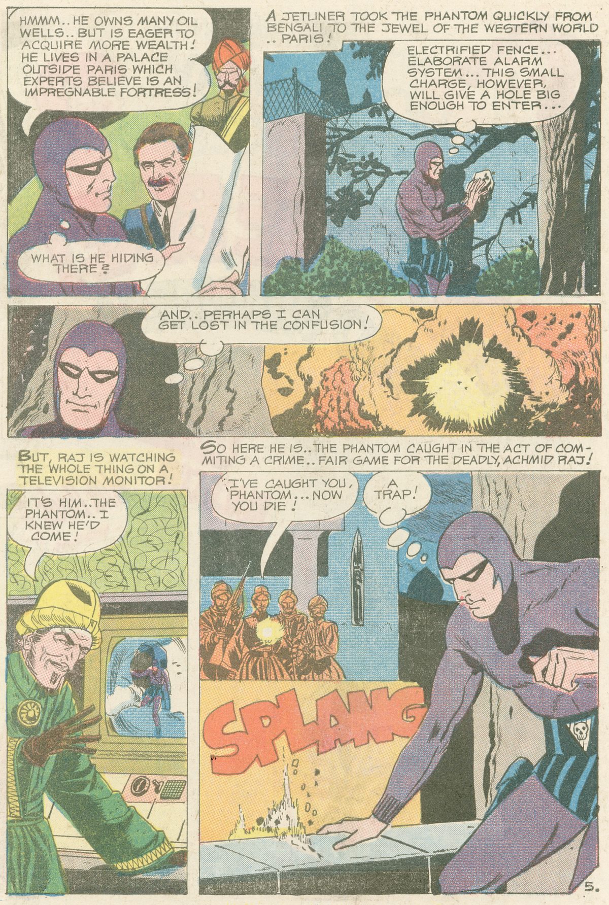Read online The Phantom (1969) comic -  Issue #44 - 6