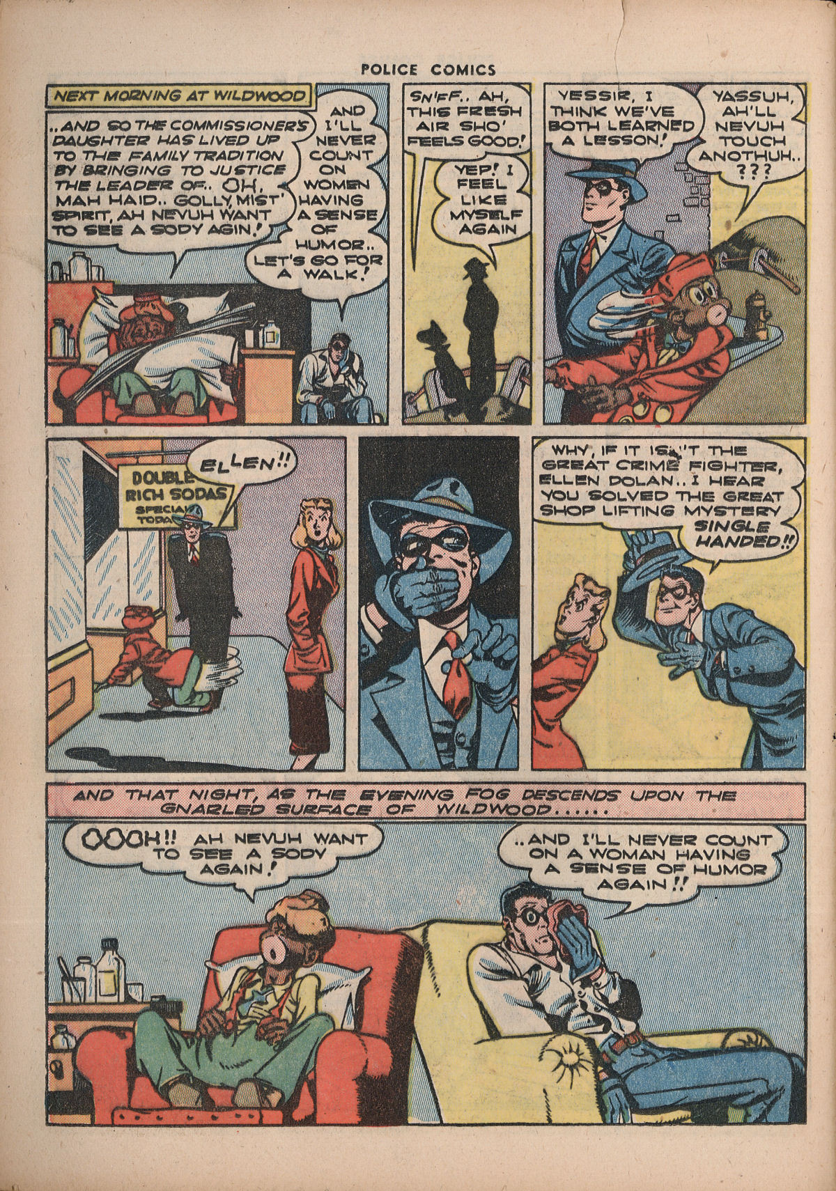 Read online Police Comics comic -  Issue #43 - 38