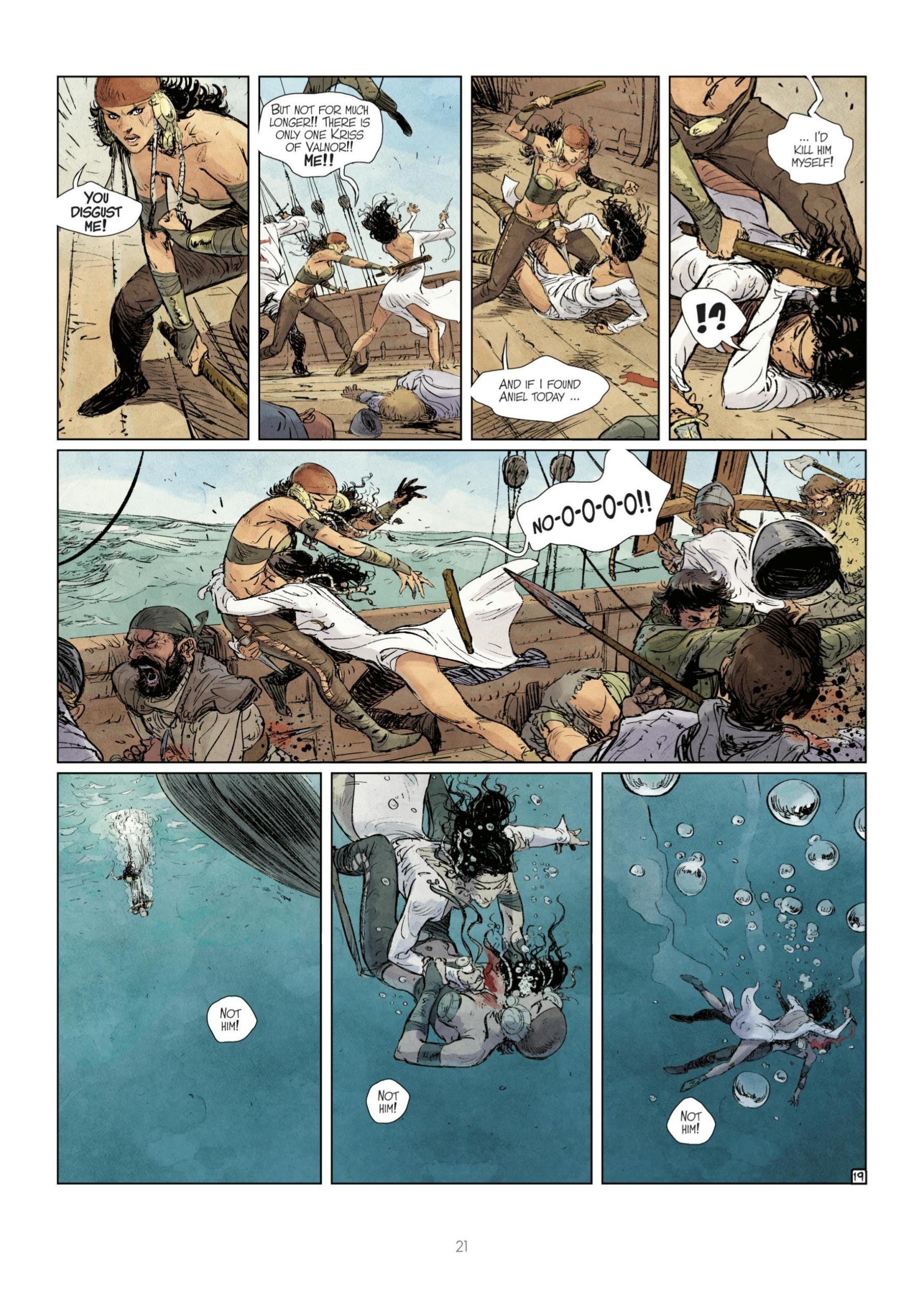 Read online Kriss of Valnor: The Mountain of Time comic -  Issue # Full - 23
