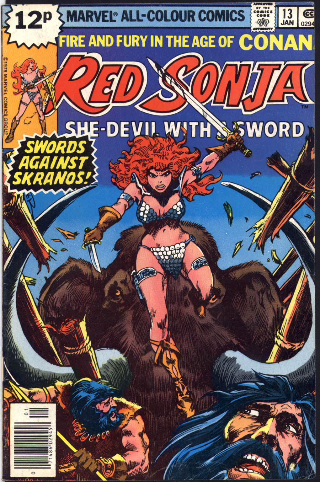 Read online Red Sonja (1977) comic -  Issue #13 - 1