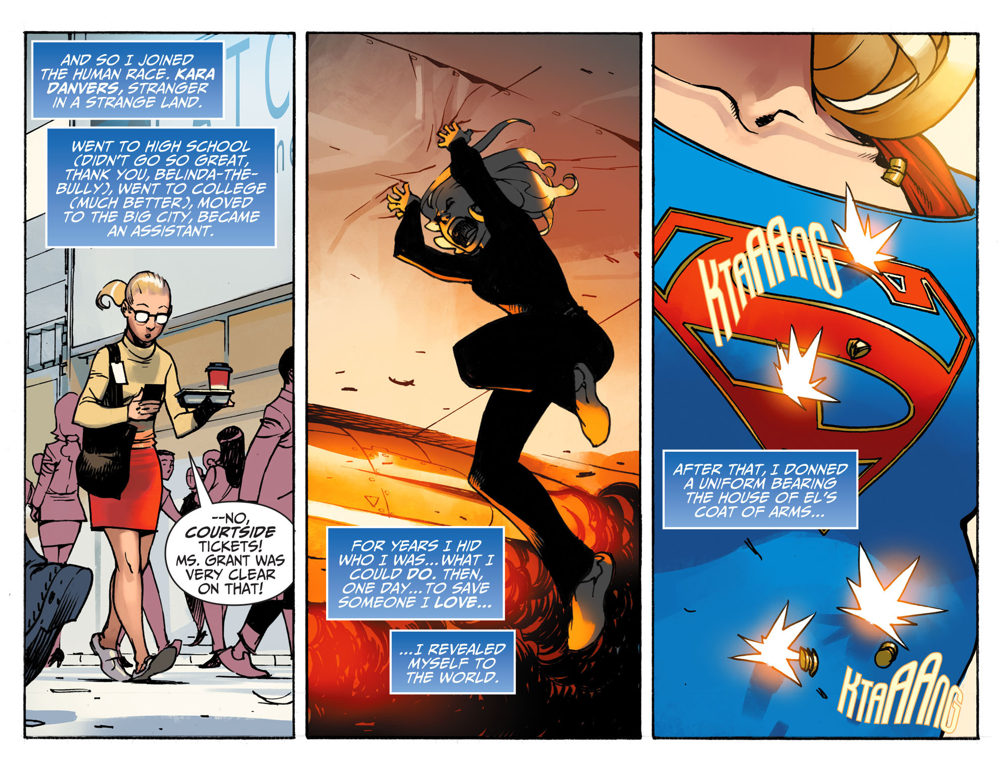 Read online Adventures of Supergirl comic -  Issue #1 - 11