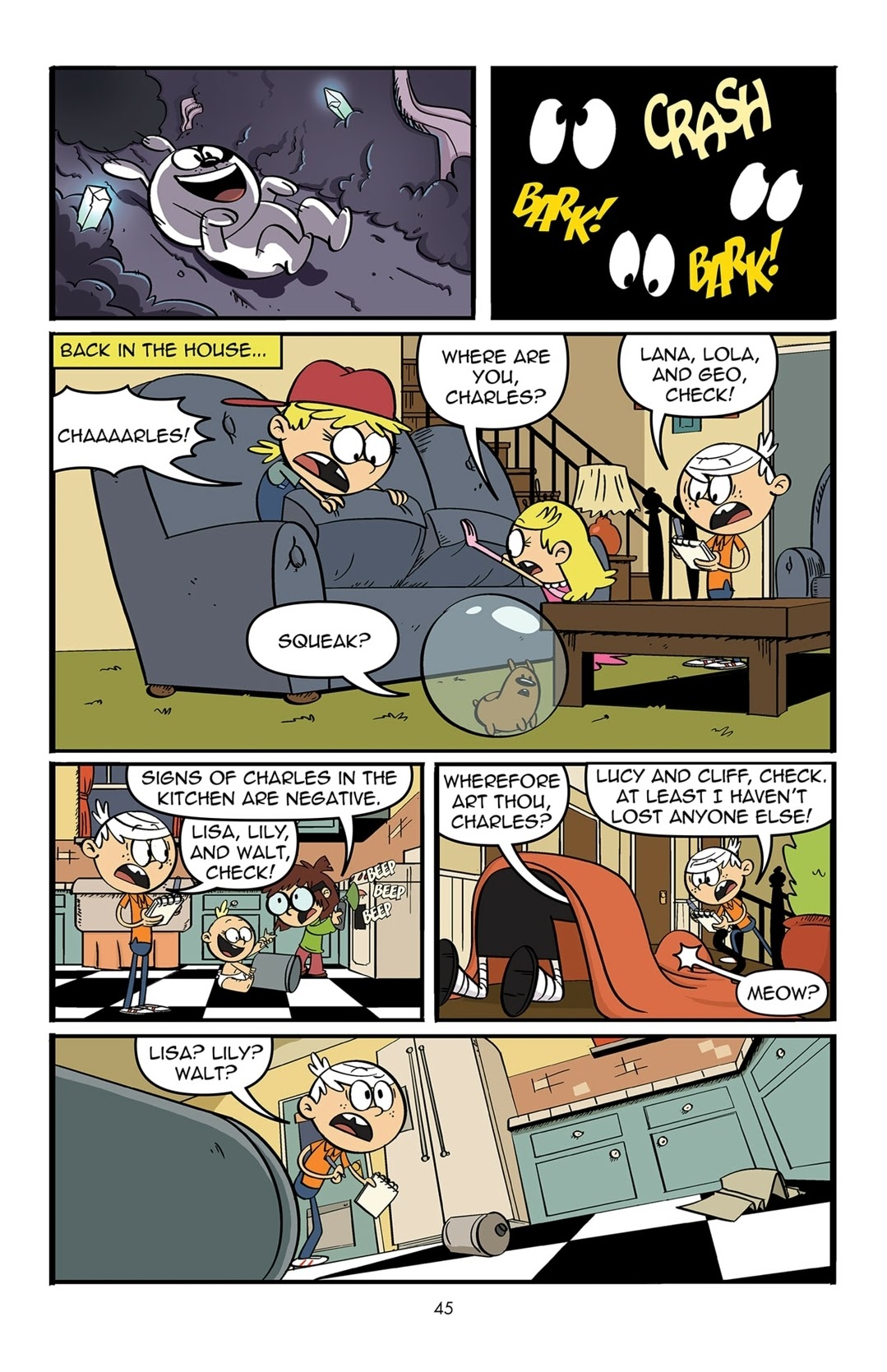 Read online The Loud House Summer Special comic -  Issue # Full - 46