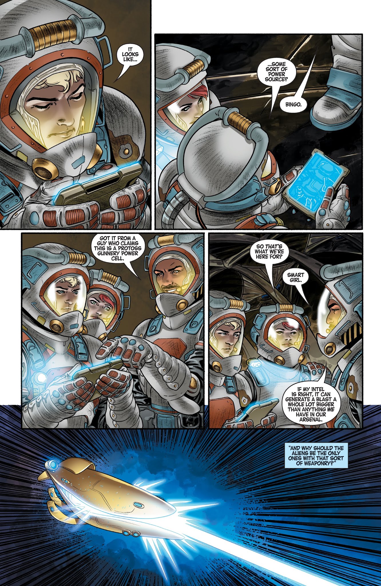 Read online StarCraft: Scavengers comic -  Issue #1 - 18