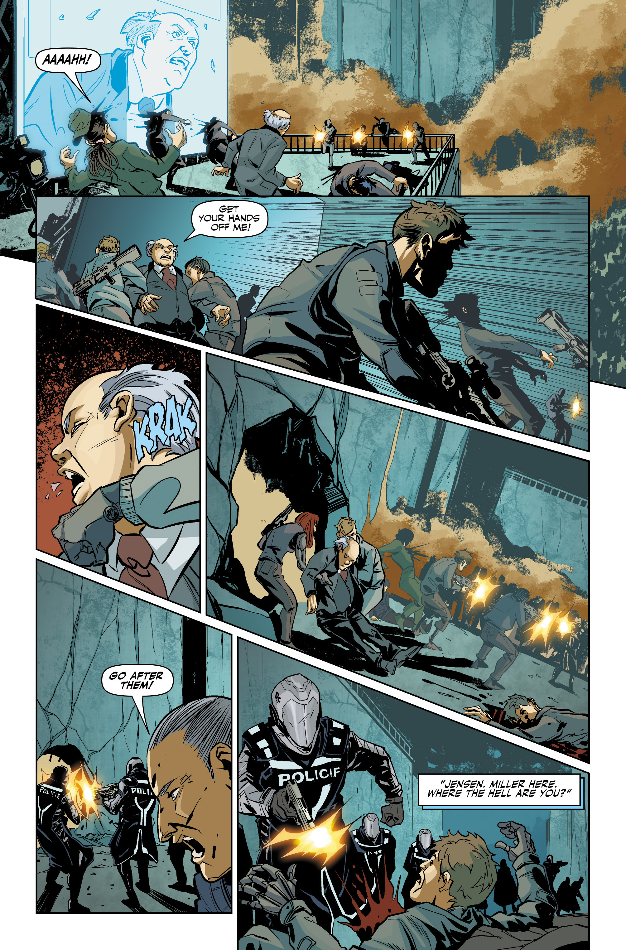 Read online Deus Ex: Children's Crusade comic -  Issue #4 - 20