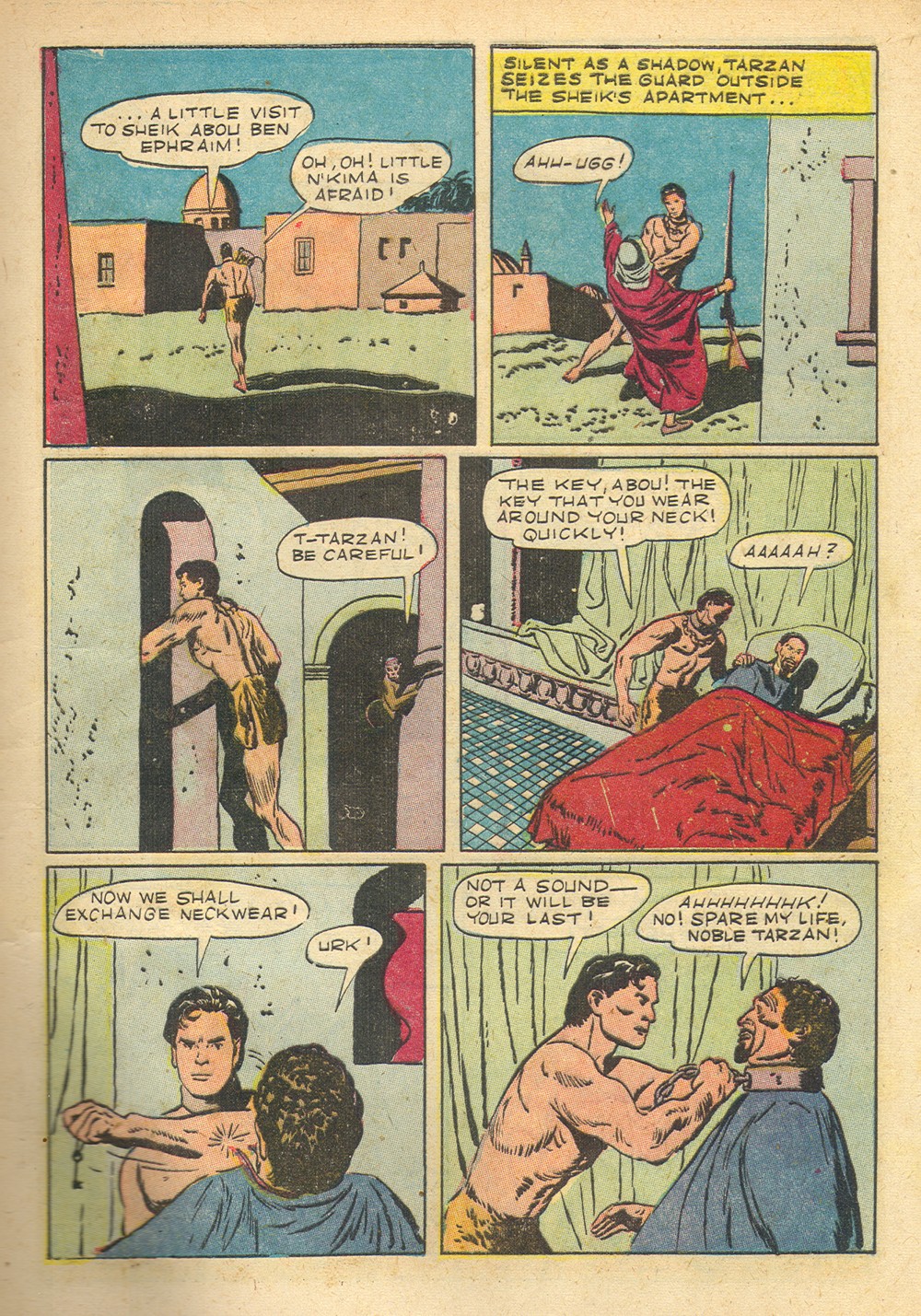 Read online Tarzan (1948) comic -  Issue #23 - 13