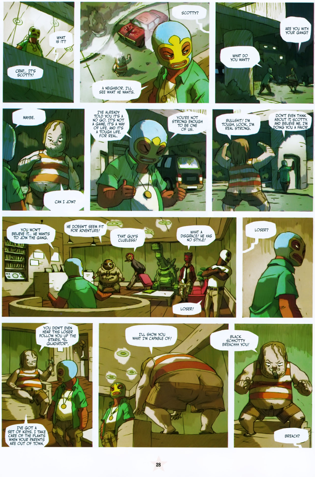 Read online Lucha Libre comic -  Issue #2 - 30