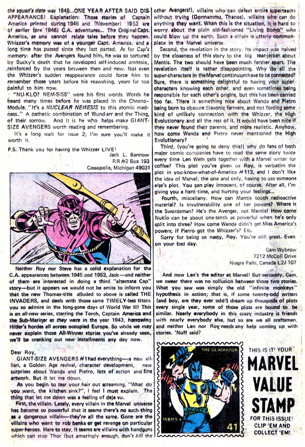 Read online The Avengers (1963) comic -  Issue #132b - 44