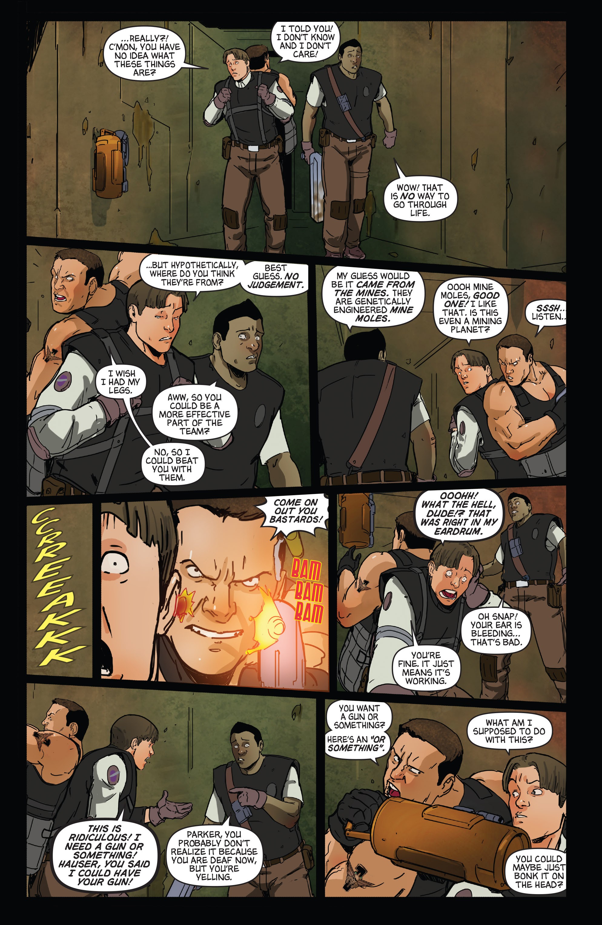 Read online Aliens vs. Parker comic -  Issue # _TPB - 60