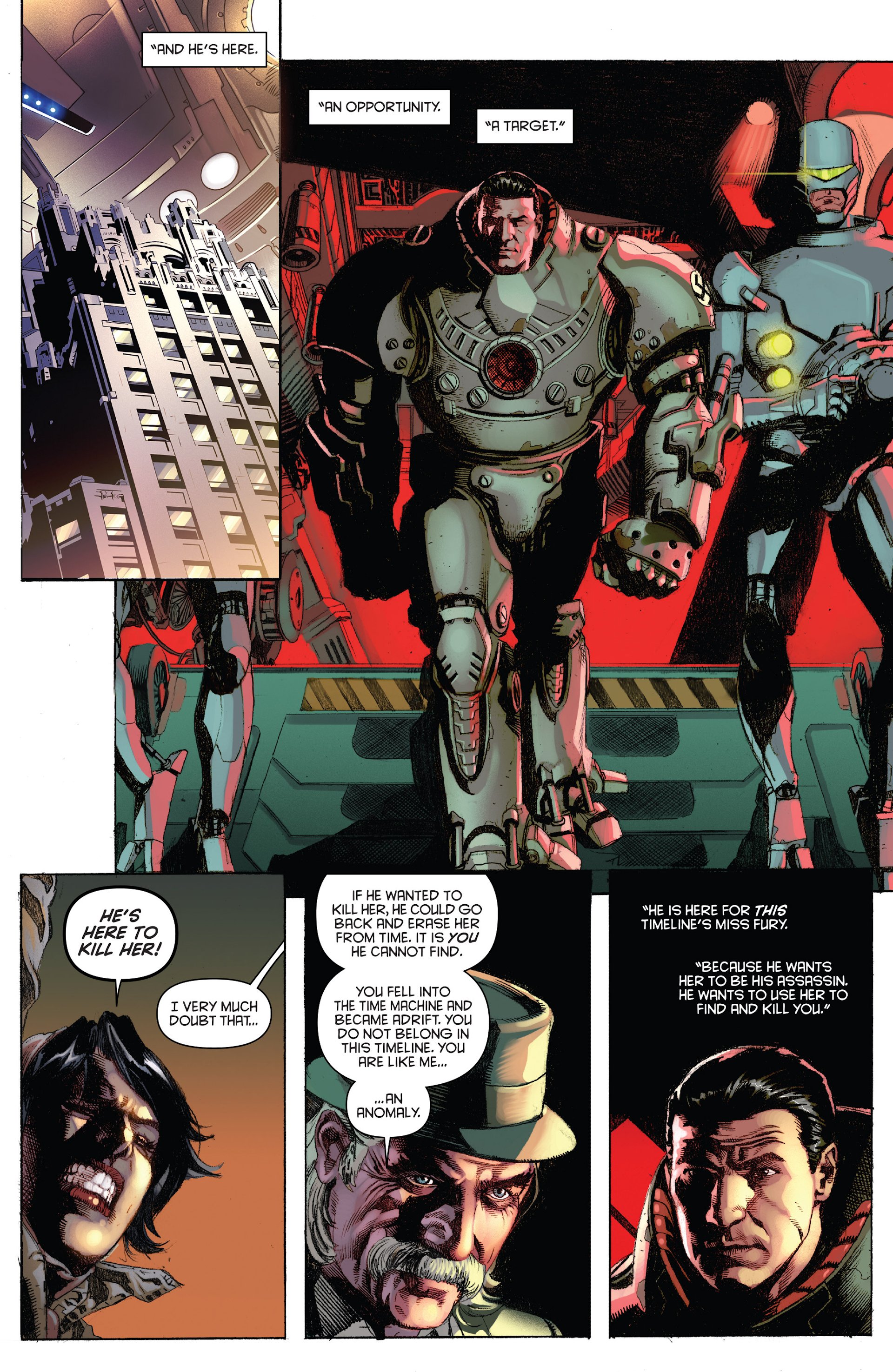 Read online Miss Fury (2013) comic -  Issue #8 - 19