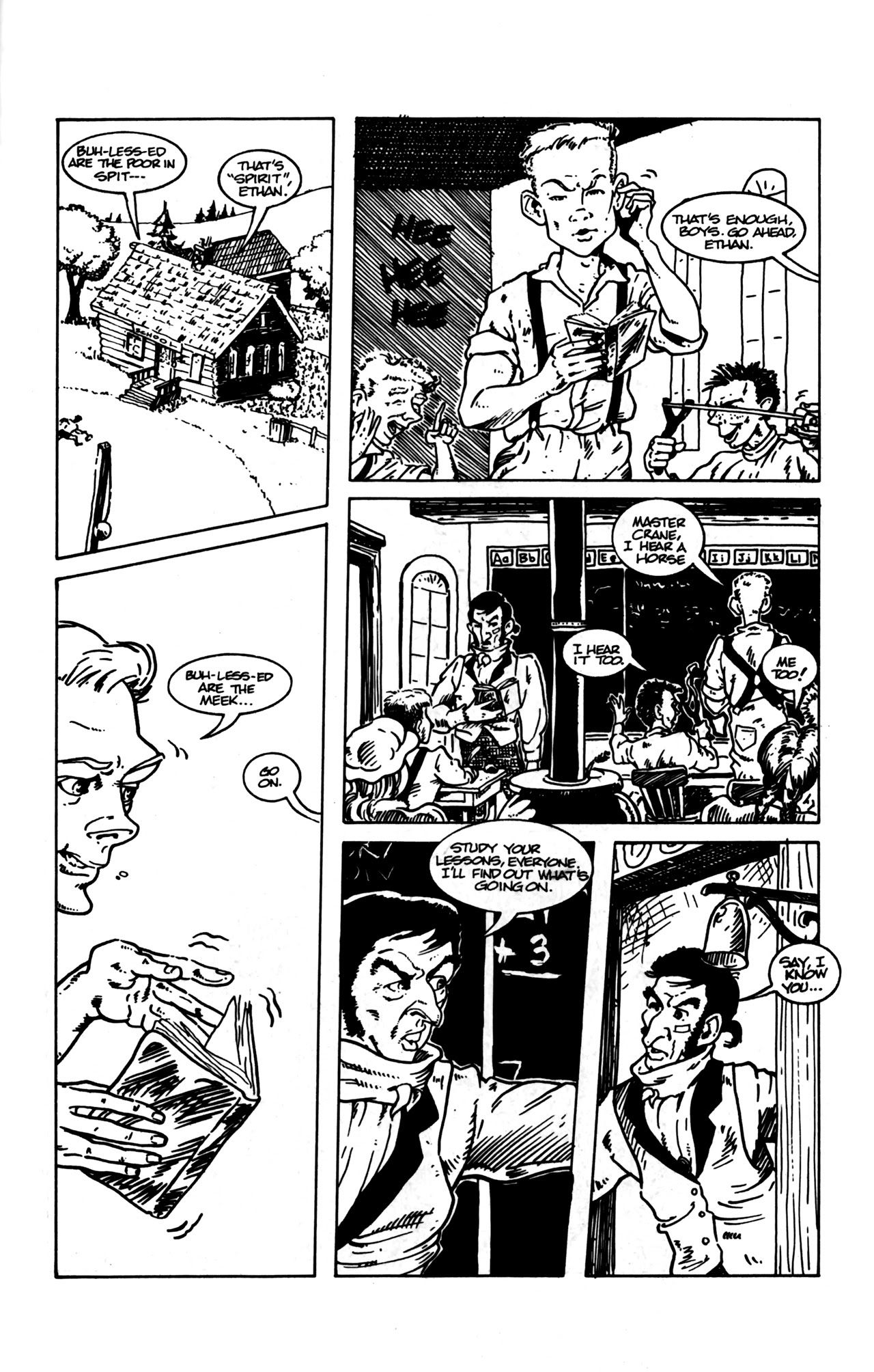 Read online Headless Horseman comic -  Issue #1 - 25