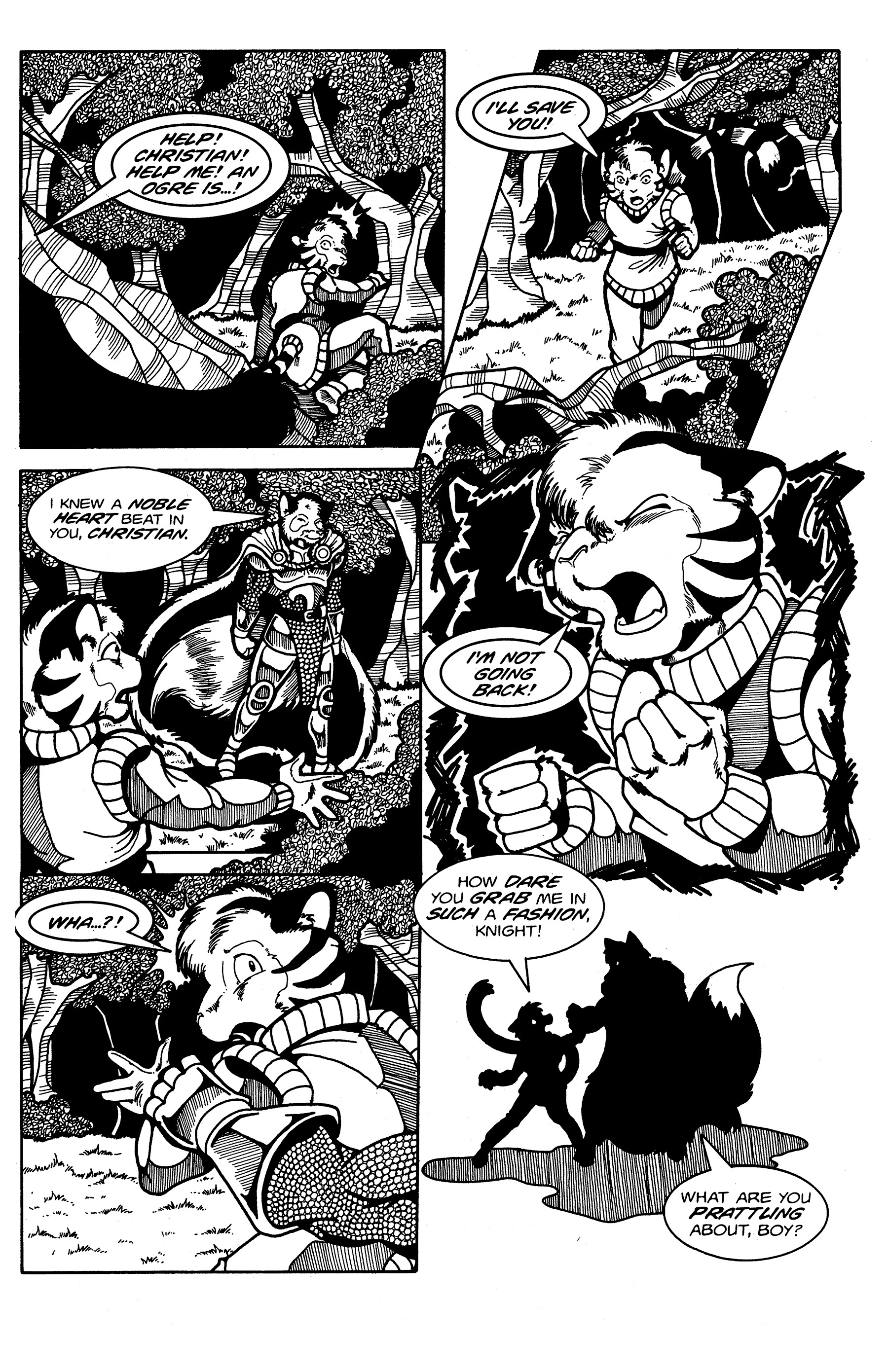 Read online Tall Tails: Thieves' Quest comic -  Issue #4 - 8
