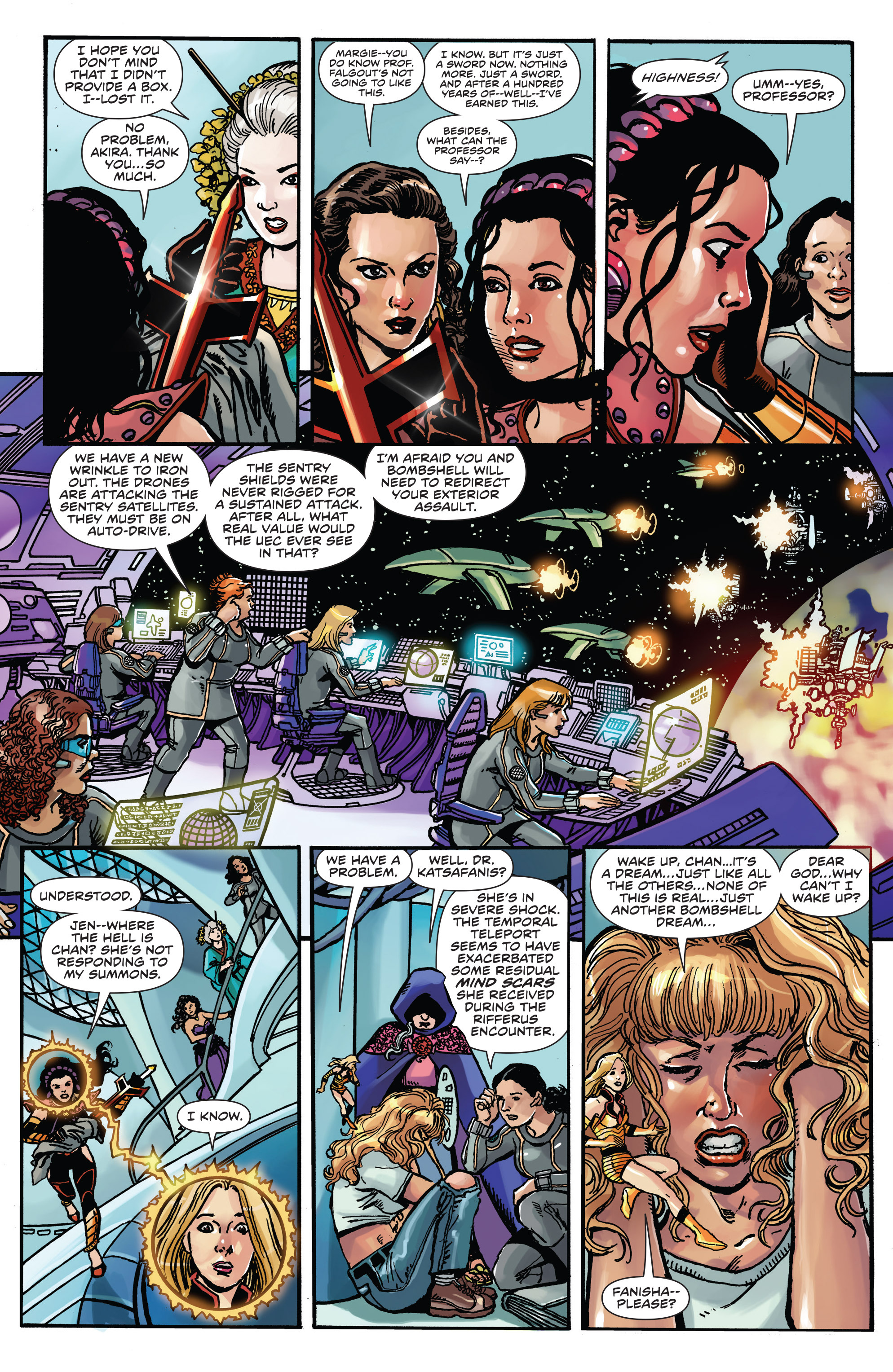 Read online George Pérez's Sirens comic -  Issue #2 - 12