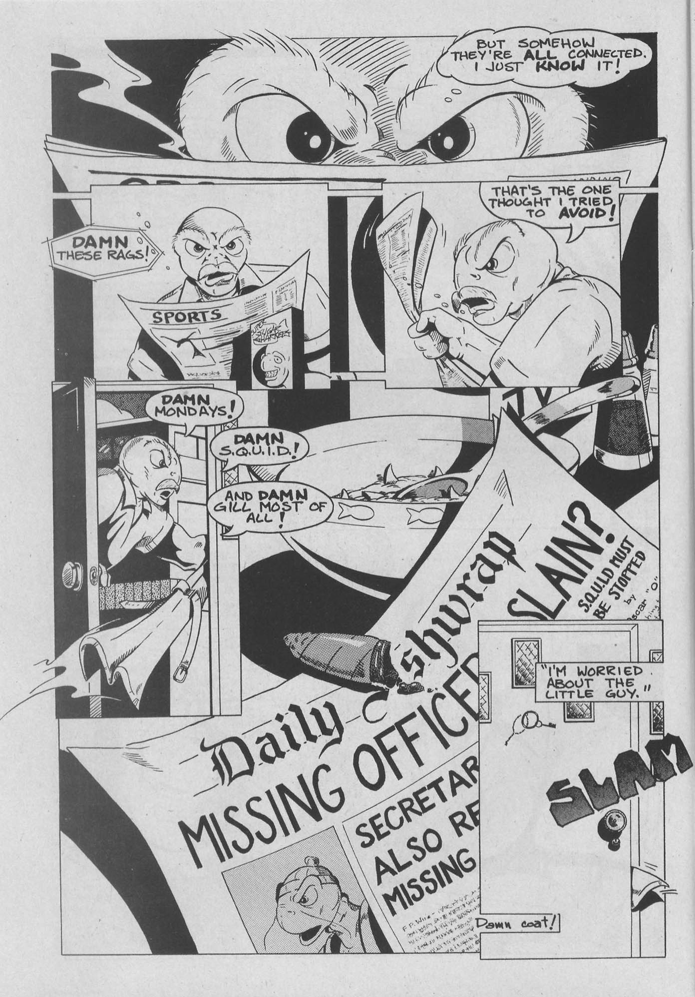 Read online The Fish Police comic -  Issue #2 - 6