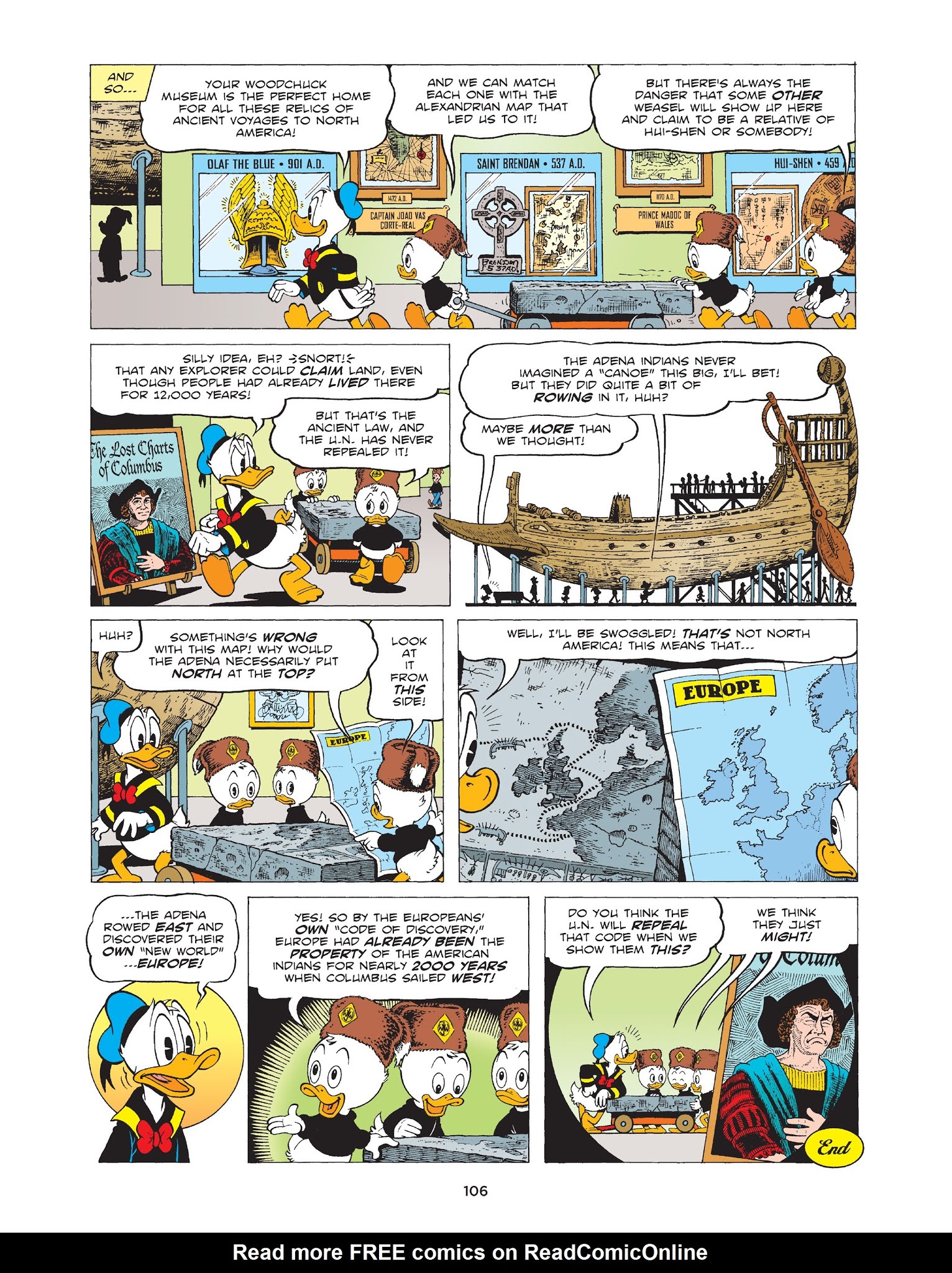 Read online Walt Disney Uncle Scrooge and Donald Duck: The Don Rosa Library comic -  Issue # TPB 6 (Part 2) - 7