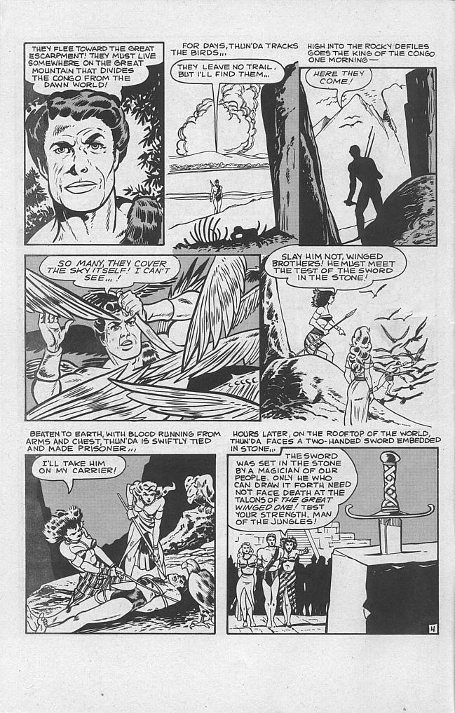 Read online Thun'Da: King of the Congo (1989) comic -  Issue # Full - 6