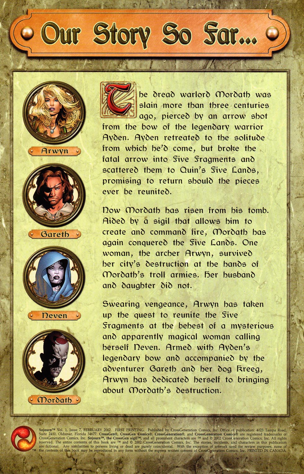 Read online Sojourn comic -  Issue #7 - 2