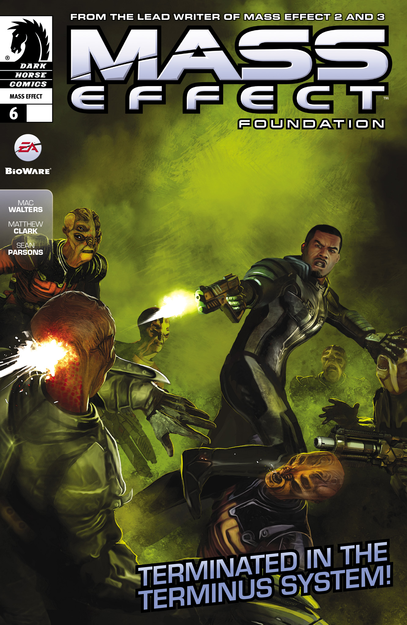 Read online Mass Effect: Foundation comic -  Issue #6 - 1