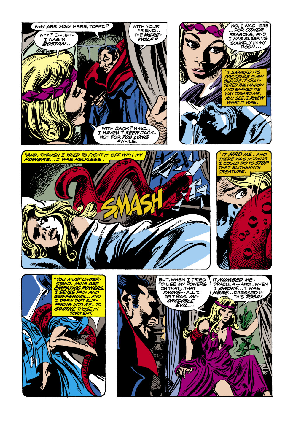Read online Tomb of Dracula (1972) comic -  Issue #63 - 3