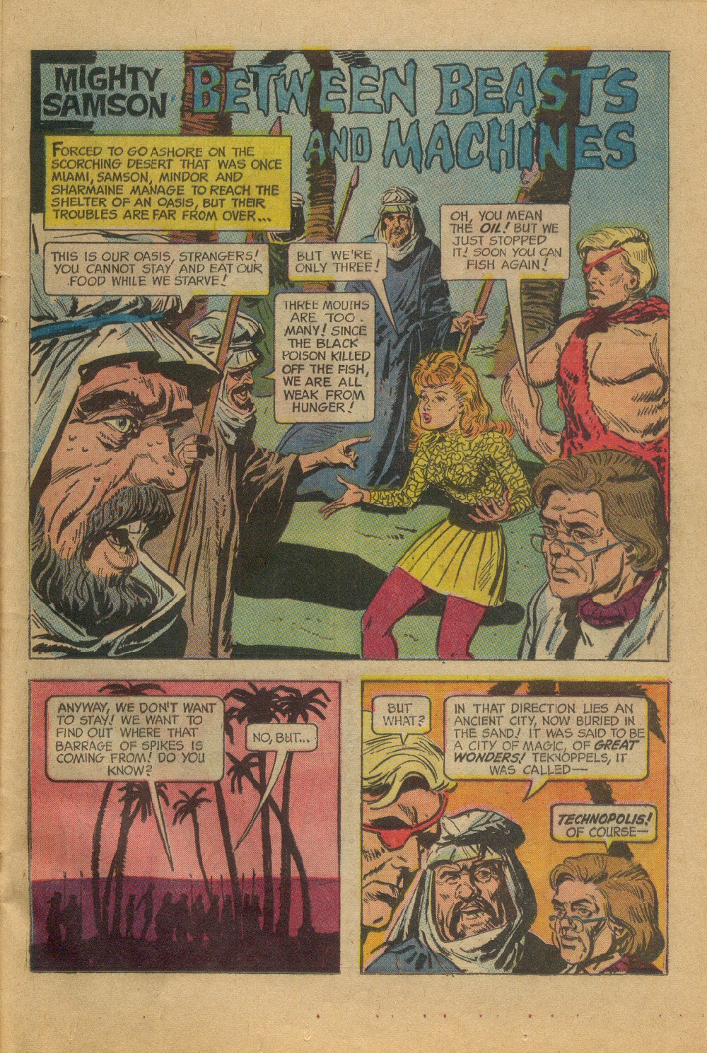 Read online Mighty Samson (1964) comic -  Issue #14 - 23