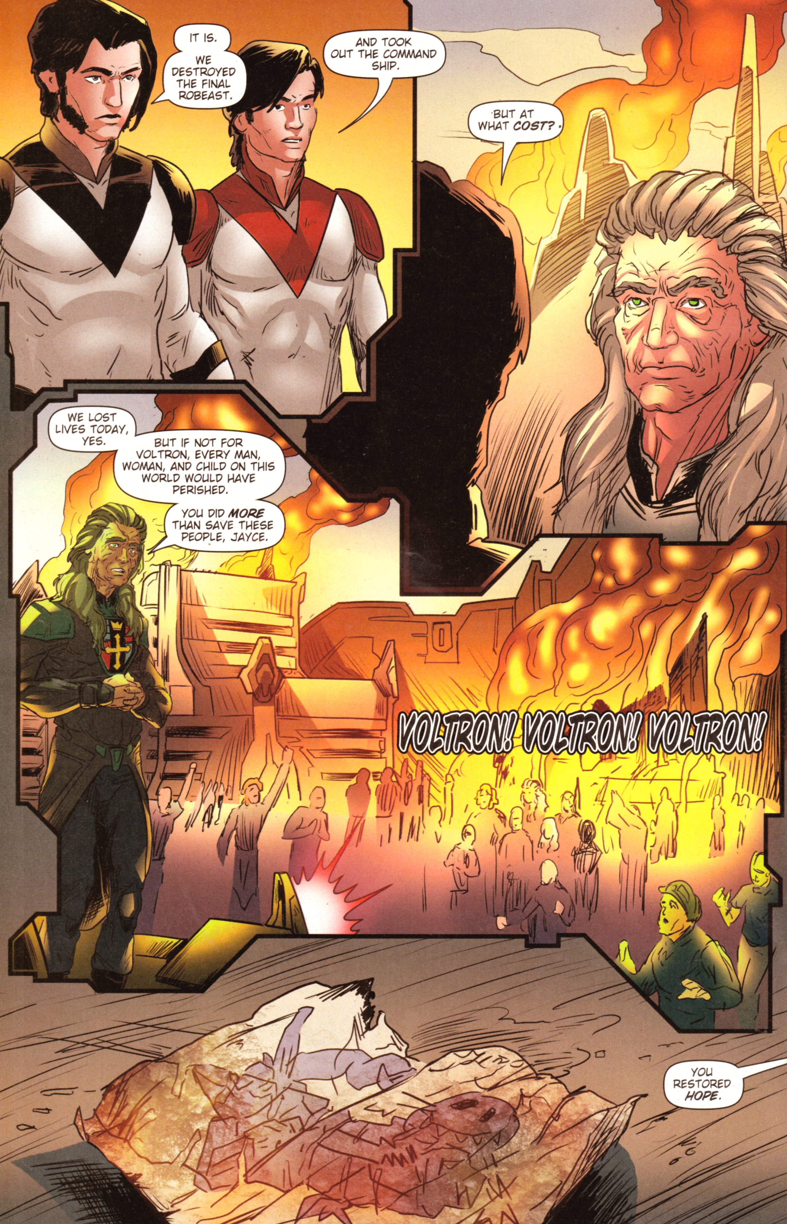 Read online Voltron: From the Ashes comic -  Issue #6 - 24
