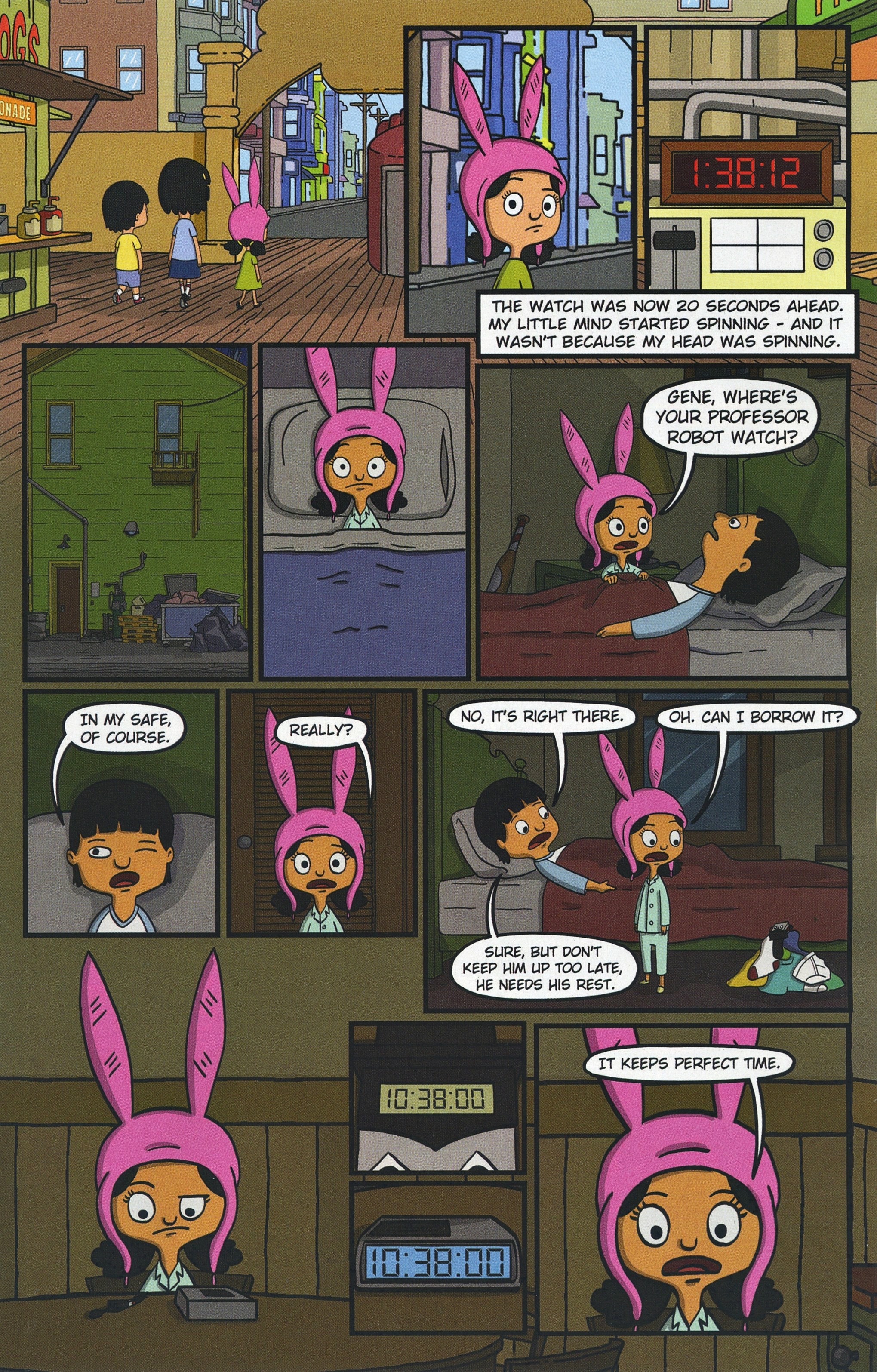 Read online Free Comic Book Day 2019 comic -  Issue # Bob's Burgers - 7