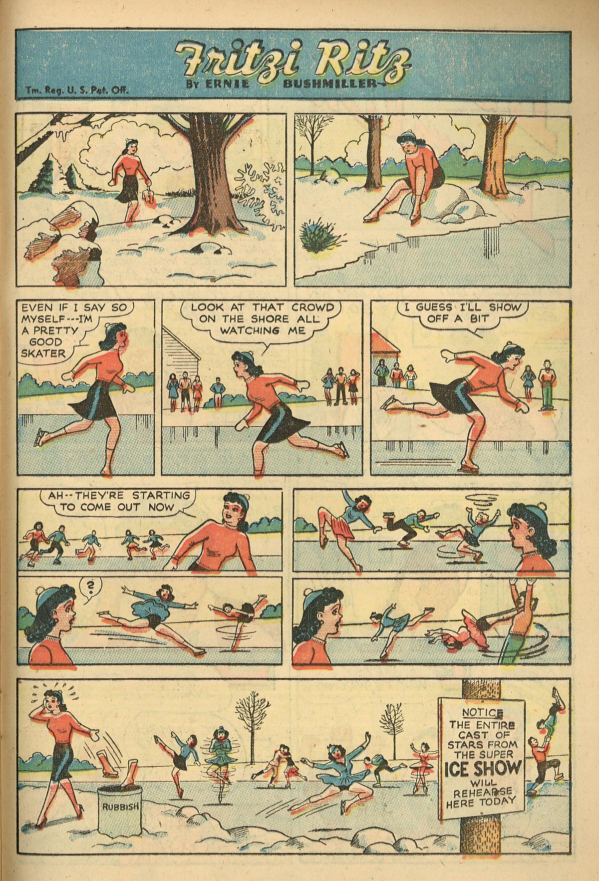 Read online Fritzi Ritz (1953) comic -  Issue #3 - 25