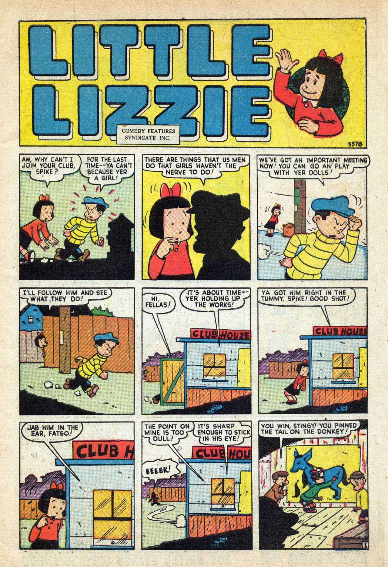 Read online Little Lizzie (1949) comic -  Issue #2 - 3