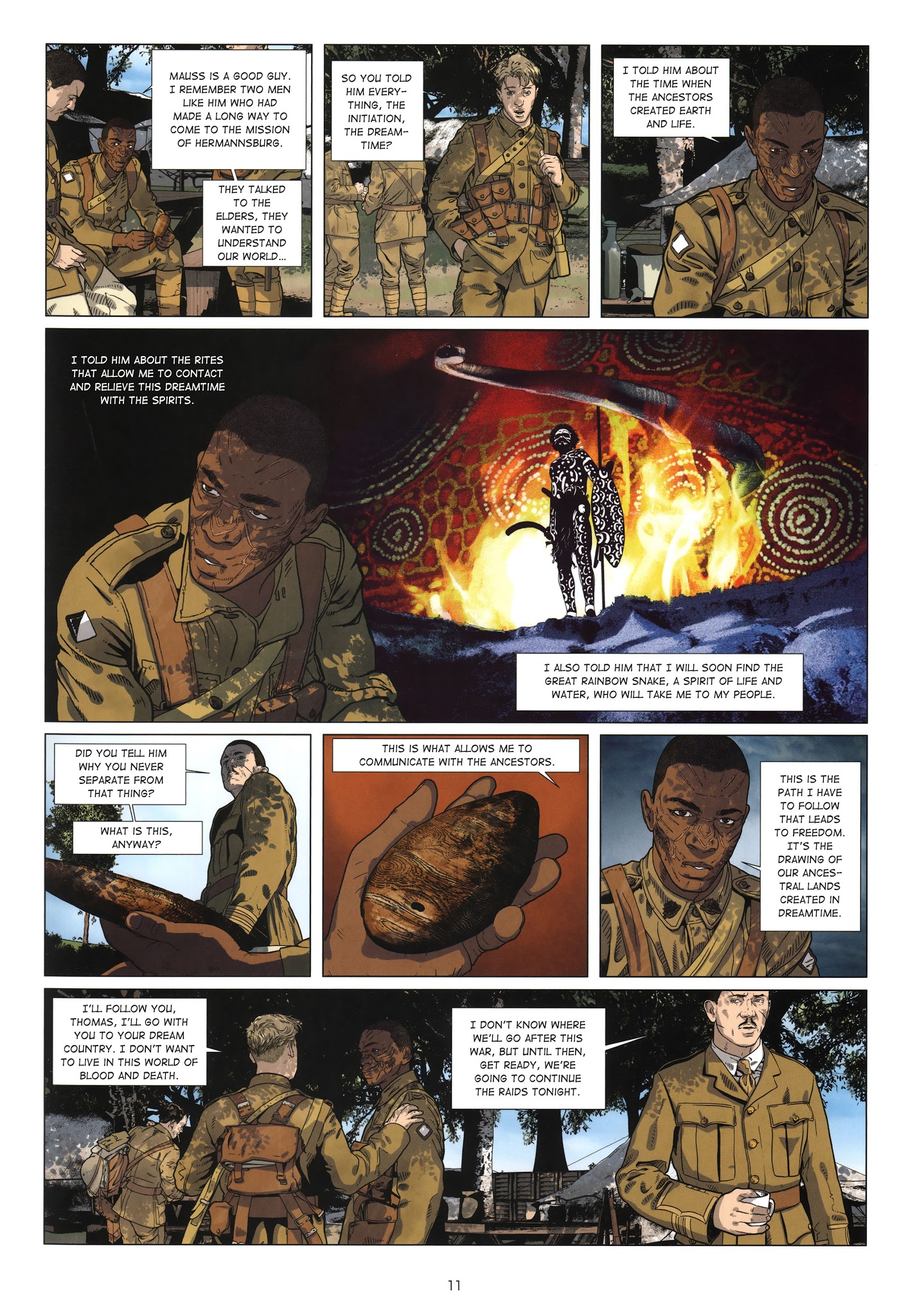 Read online Dreamtime comic -  Issue #3 - 13