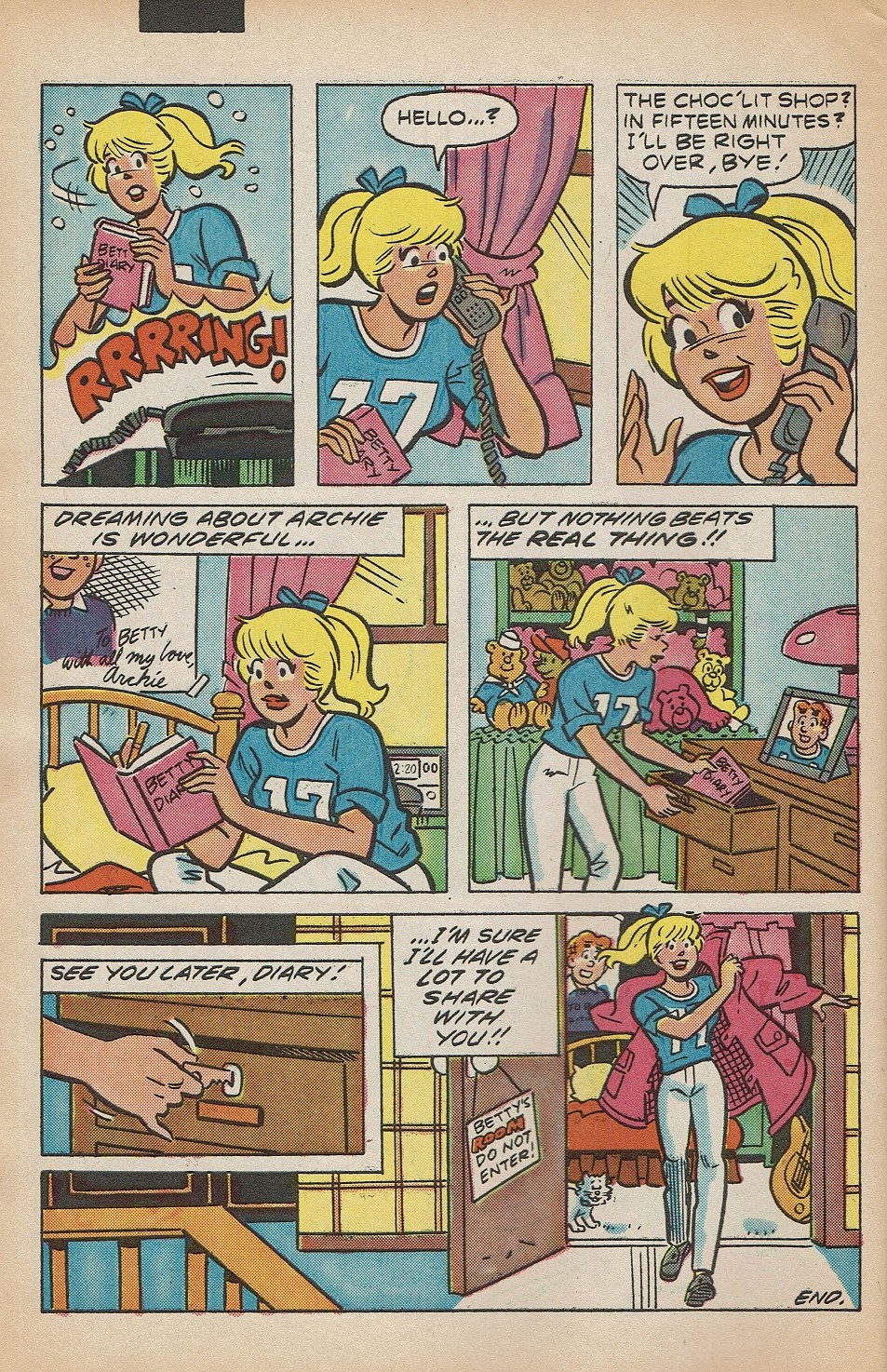 Read online Betty's Diary comic -  Issue #6 - 8