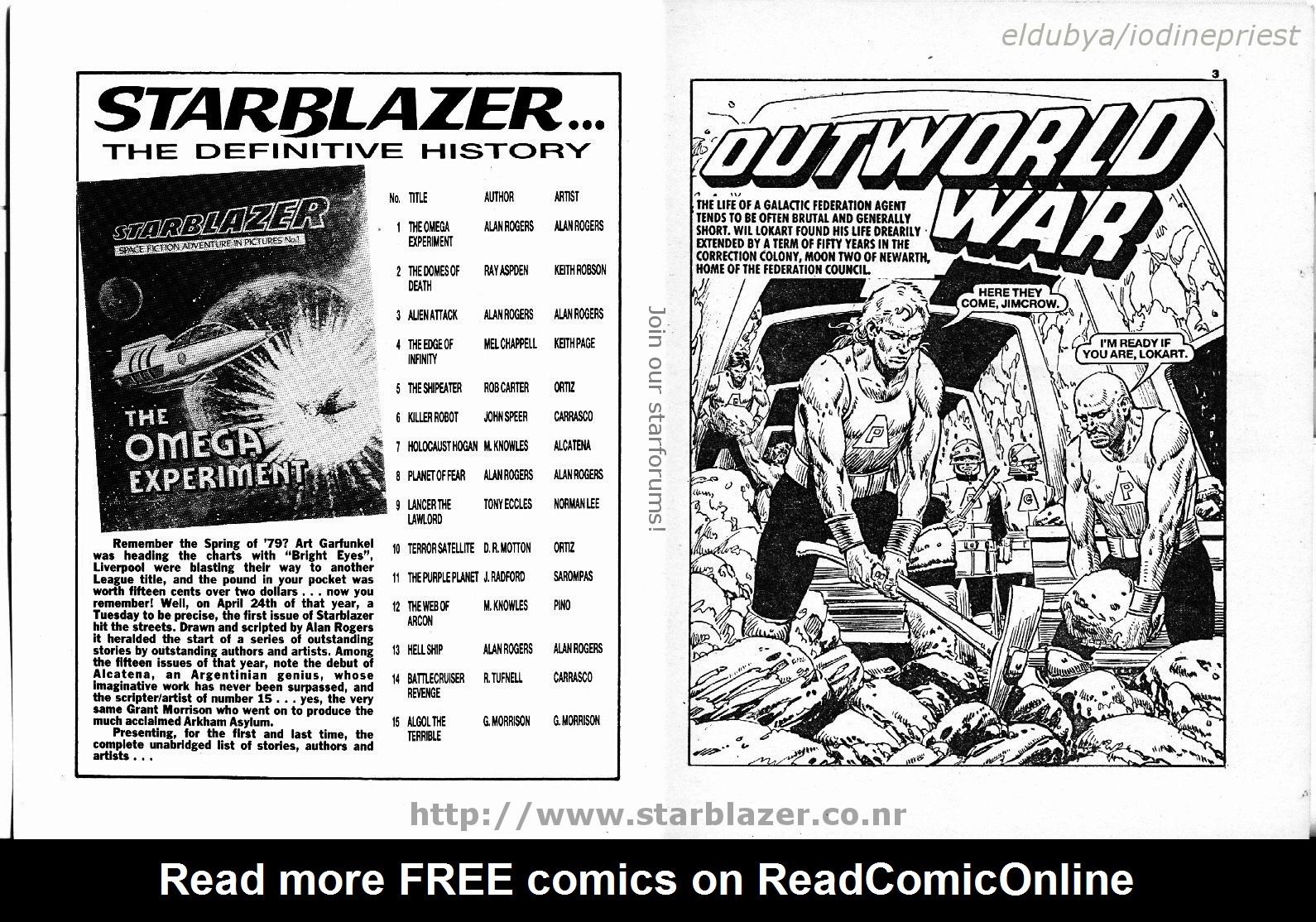 Read online Starblazer comic -  Issue #268 - 3