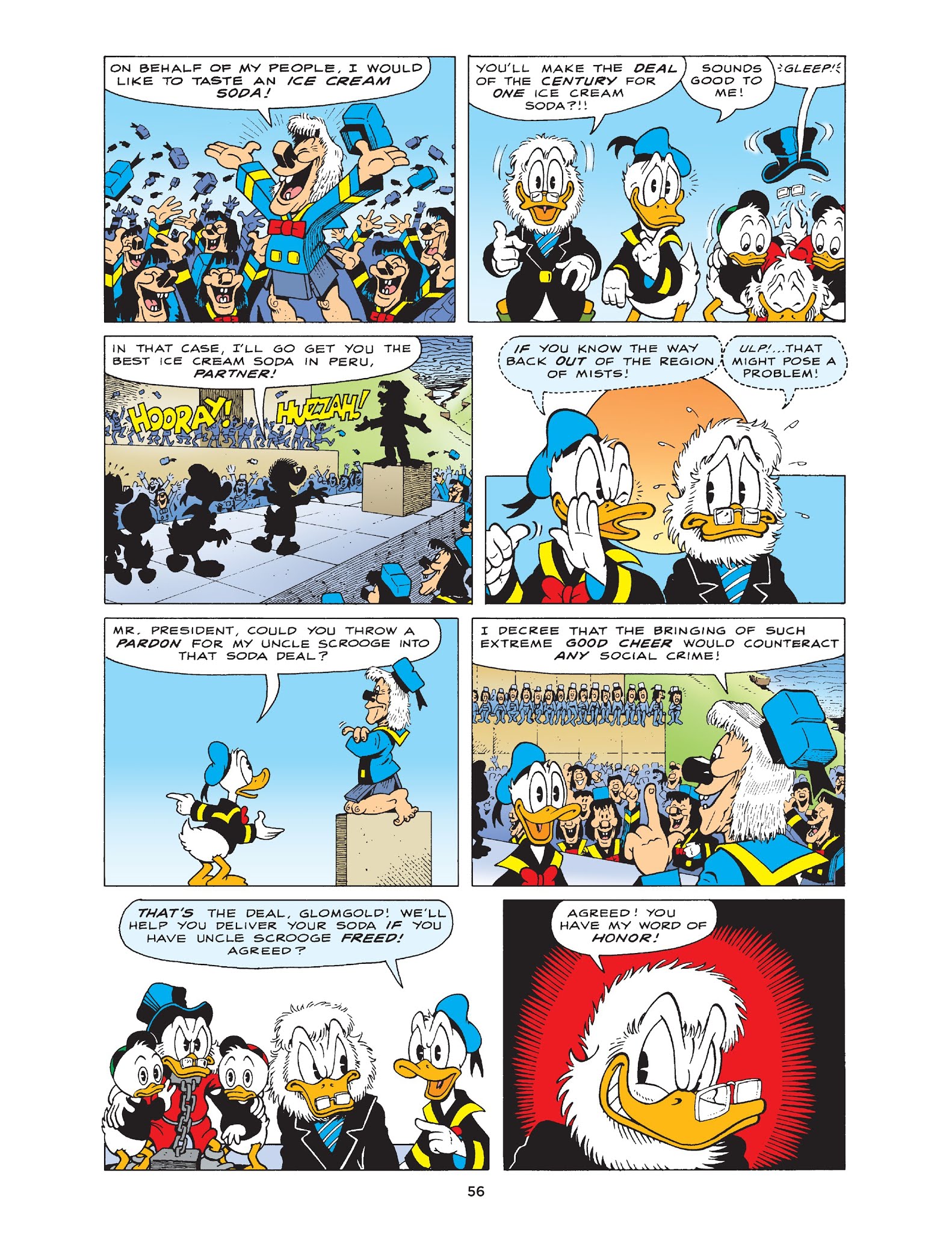 Read online Walt Disney Uncle Scrooge and Donald Duck: The Don Rosa Library comic -  Issue # TPB 2 (Part 1) - 57