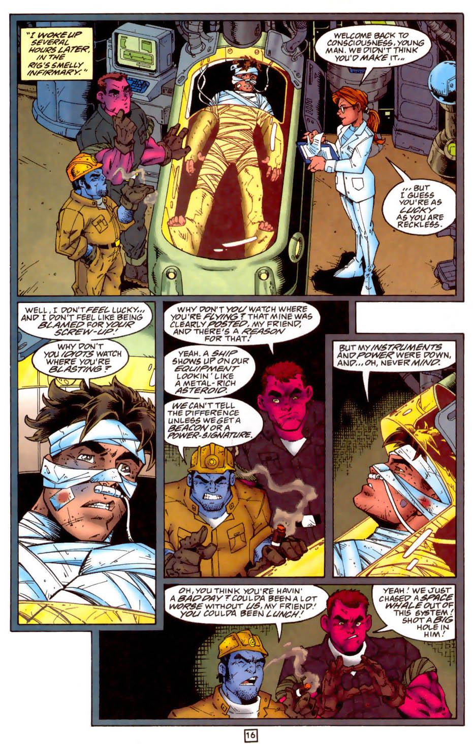 Read online Legends of the Legion comic -  Issue #4 - 16
