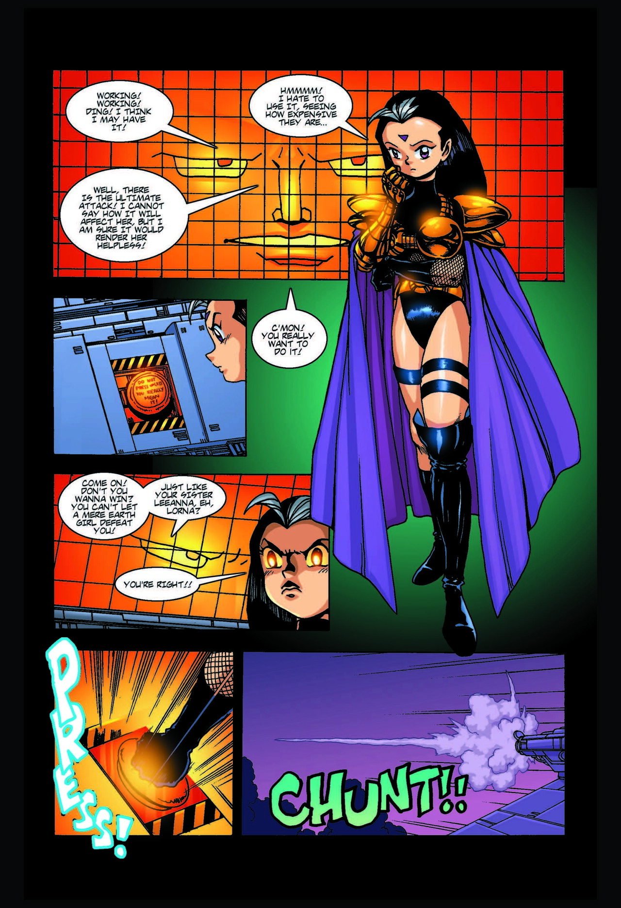 Read online Ninja High School Version 2 comic -  Issue #10 - 12