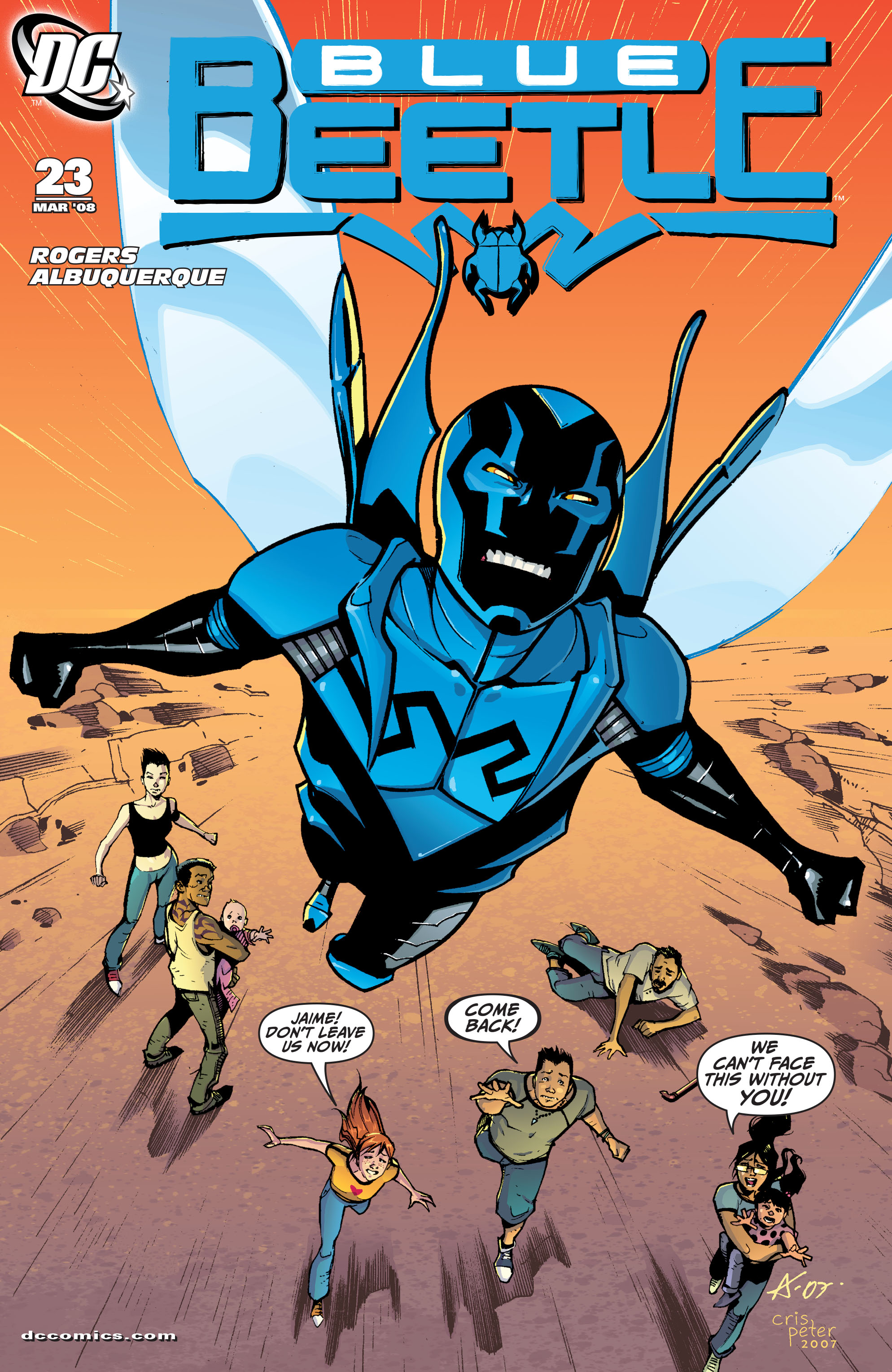 Read online Blue Beetle (2006) comic -  Issue #23 - 1