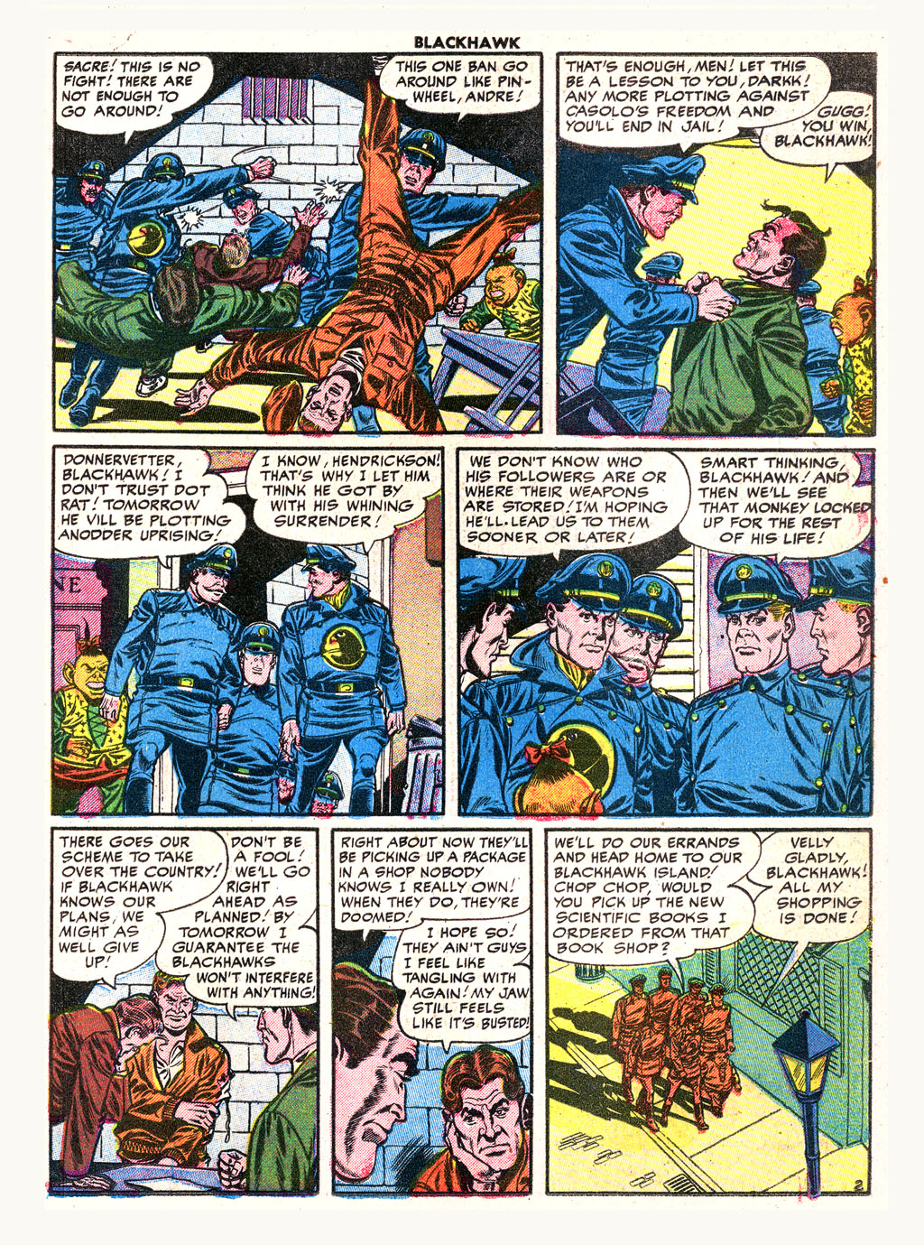 Read online Blackhawk (1957) comic -  Issue #94 - 19